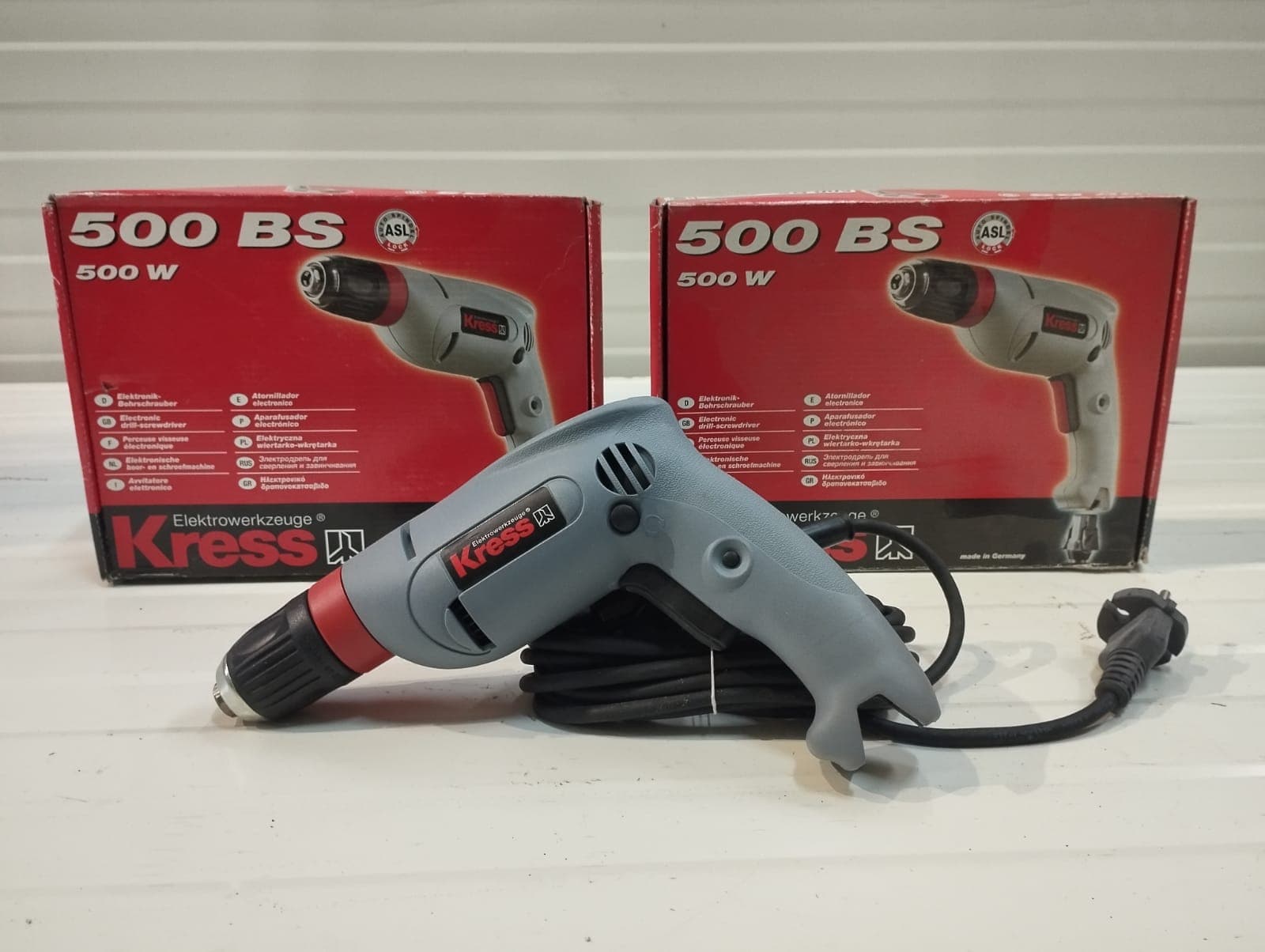 4 - Aparafusadora electrica 500w