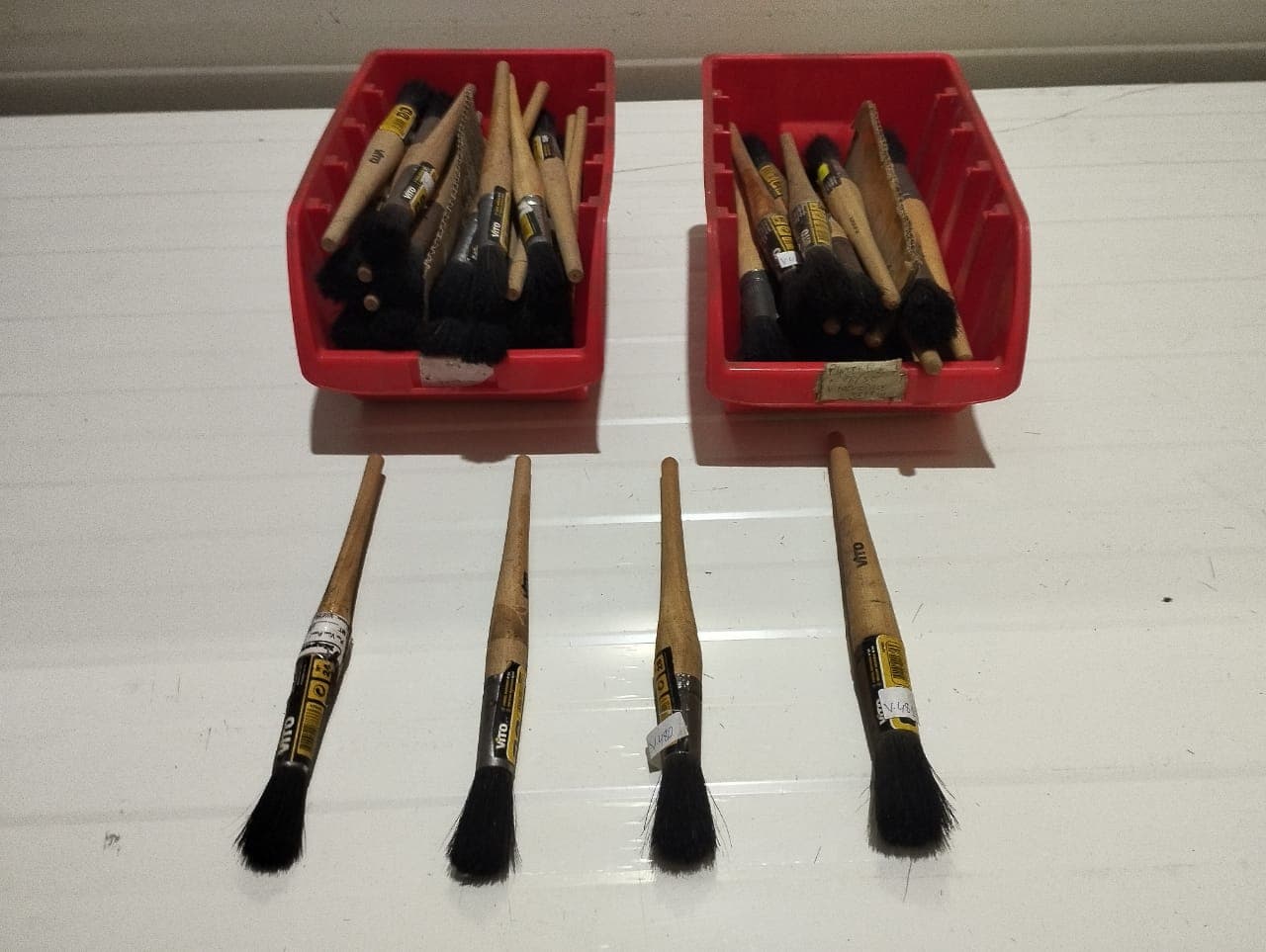 Pincéis redondos