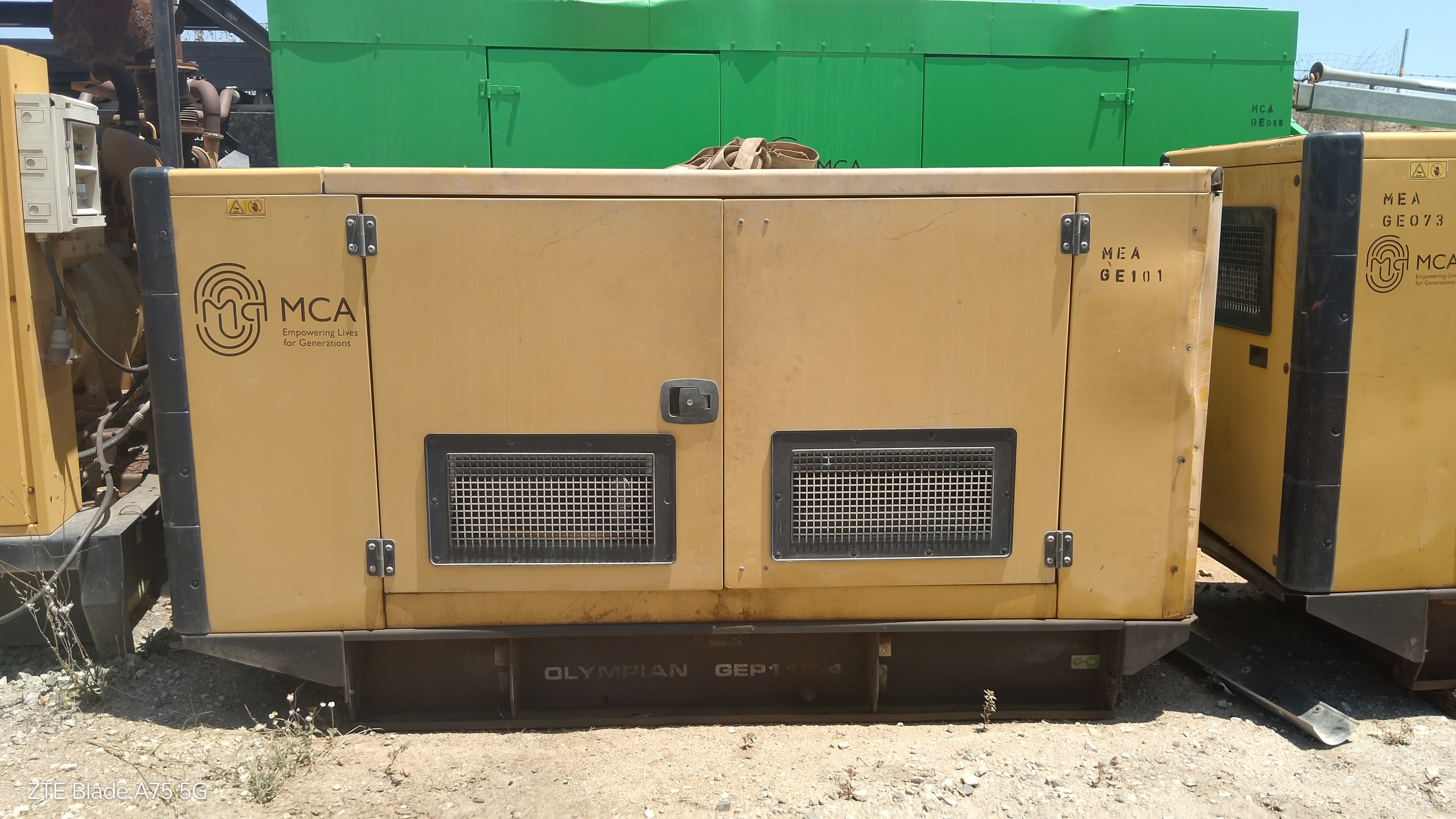 Gerador 100 a 149 kVA Olympian 110-kVa