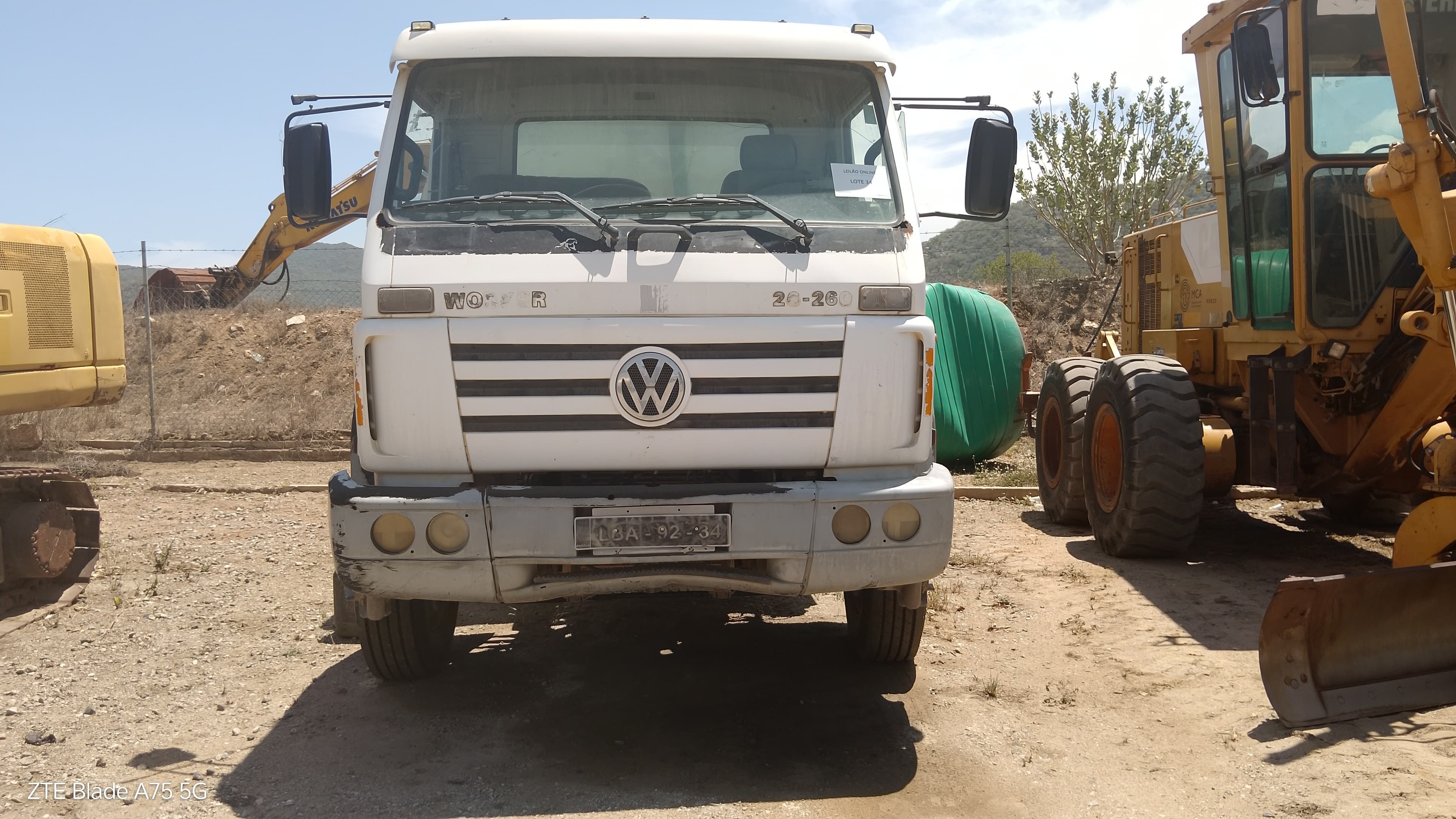 Camião Cisterna de Água  VW  Worker 26-260