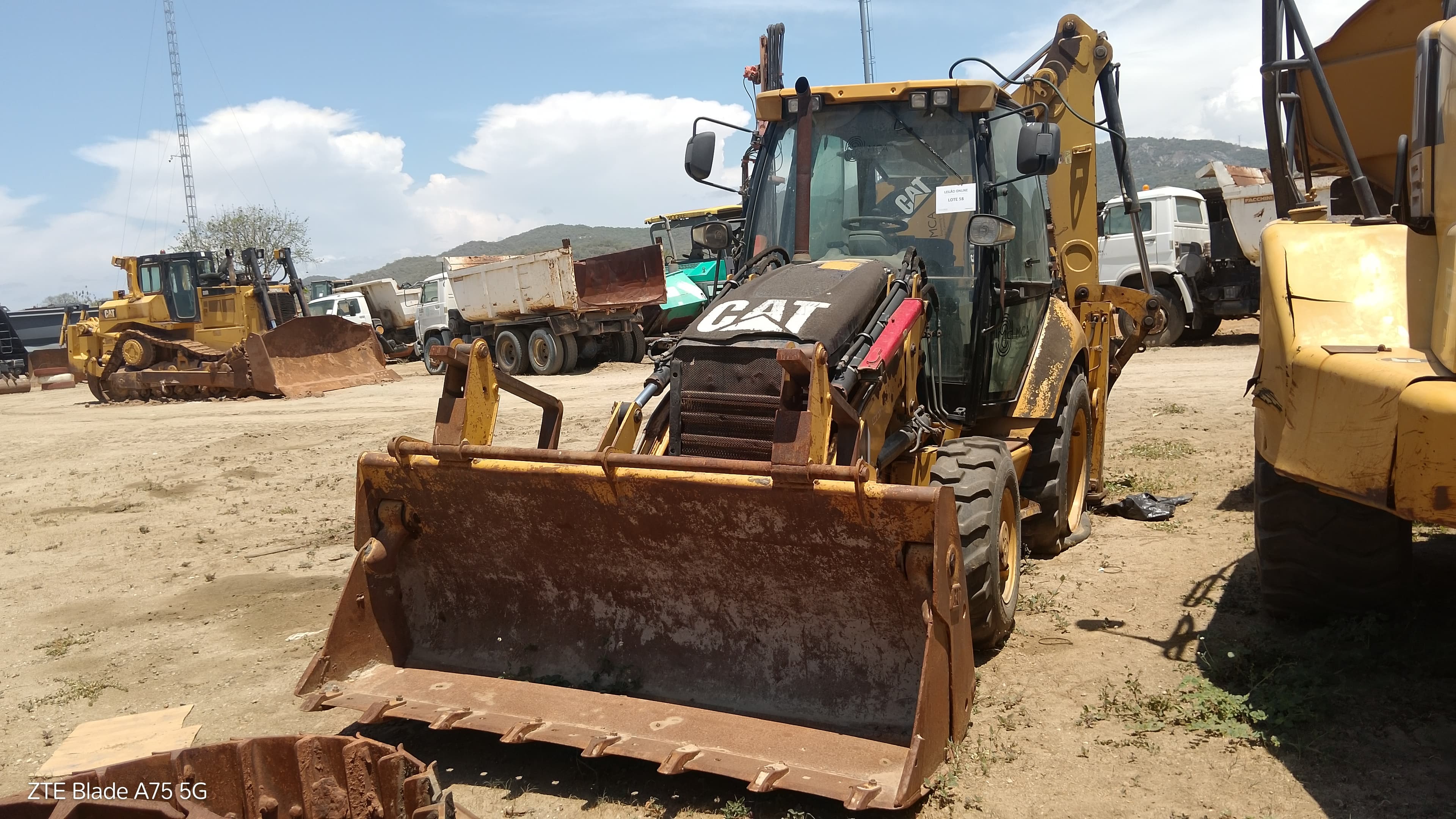 Conjunto Industrial Caterpillar 428E