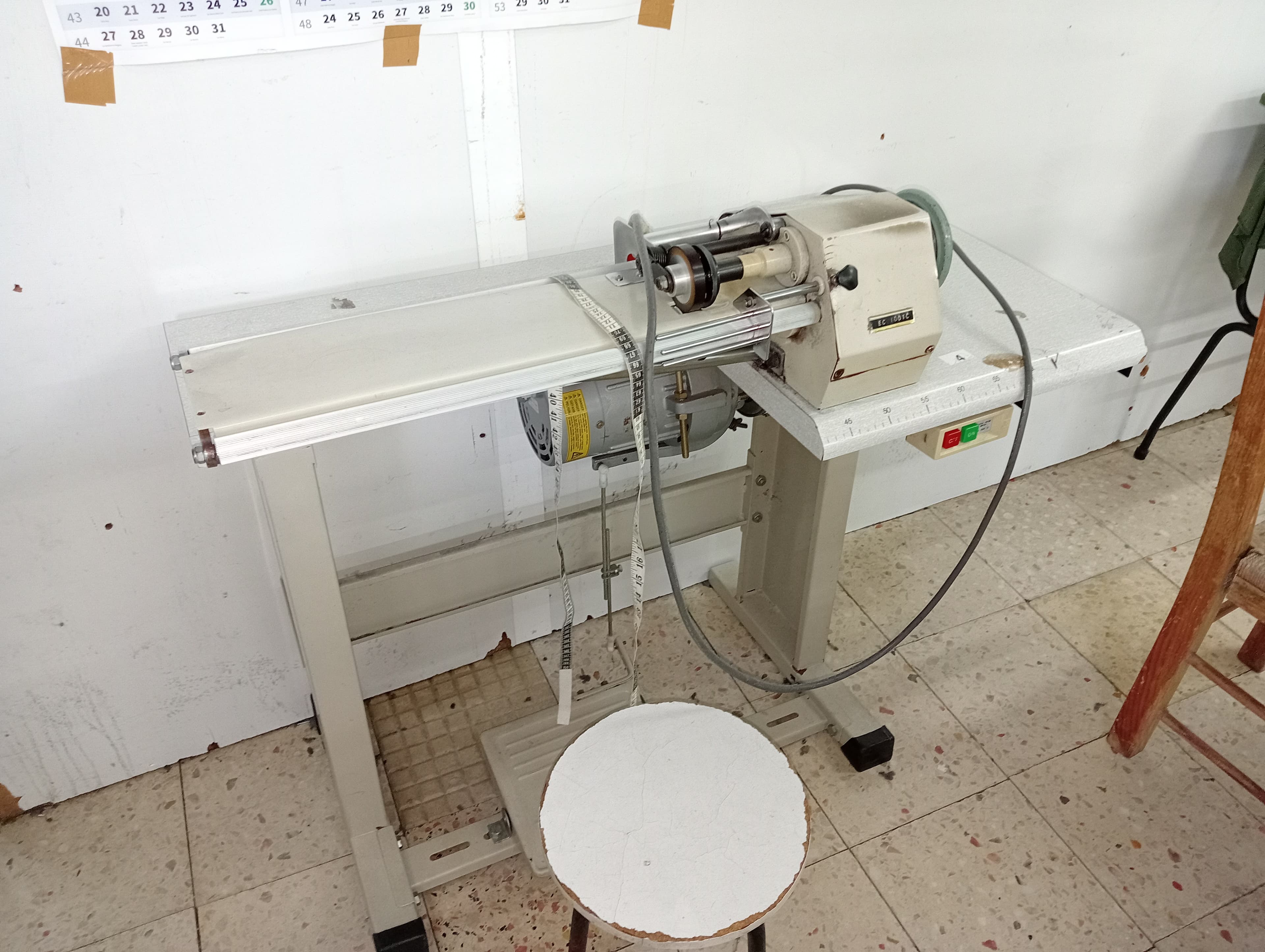 Máquina de cortar clorete