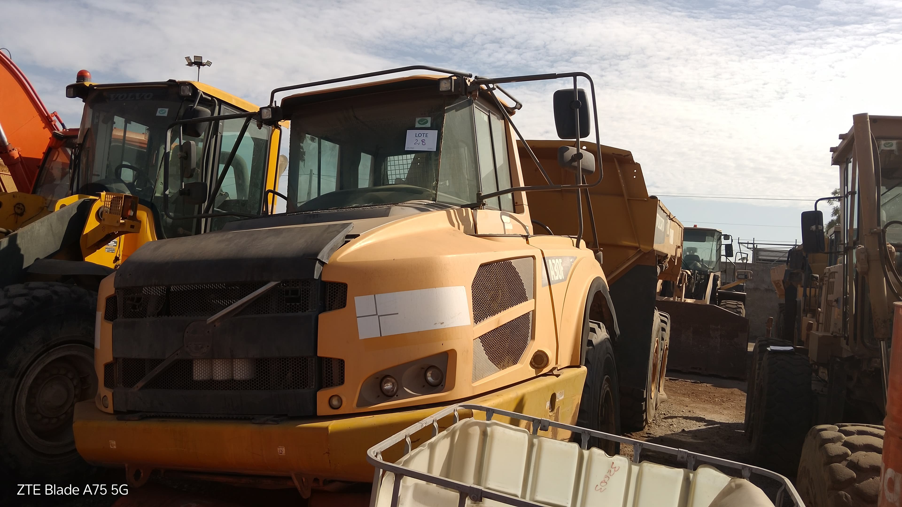 Dumper Articulado 30 T VOLVO A30F