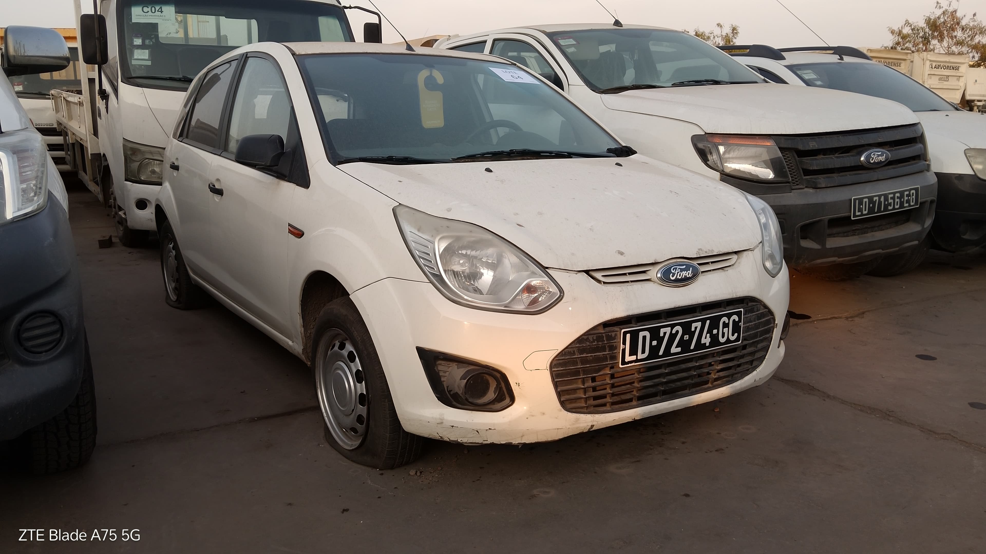 Veículo ligeiro de passageiros  FORD  FIGO TREND 1.4  MT