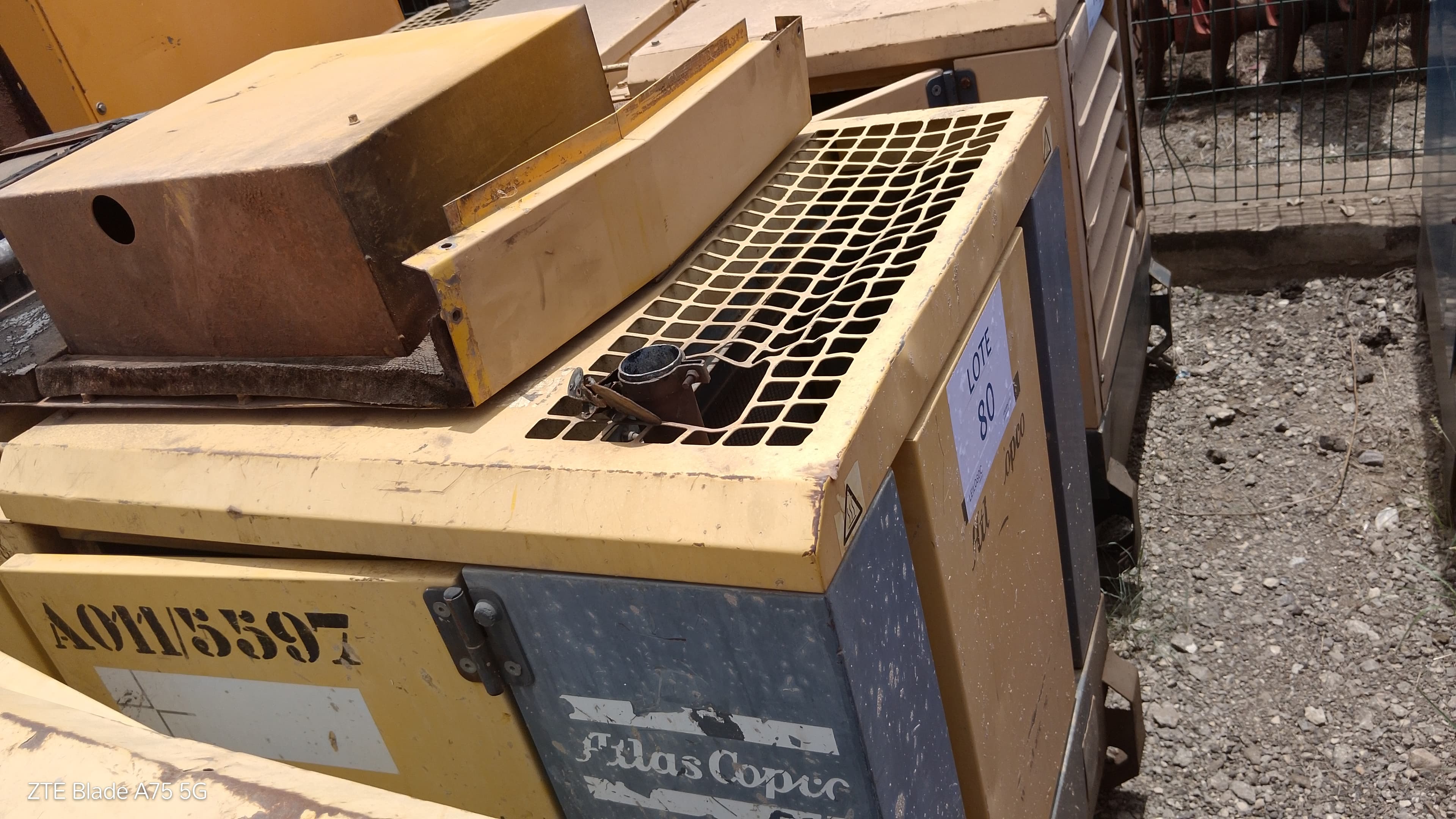 Gerador 12,5 Kva  ATLAS COPCO  QAS 14 KD