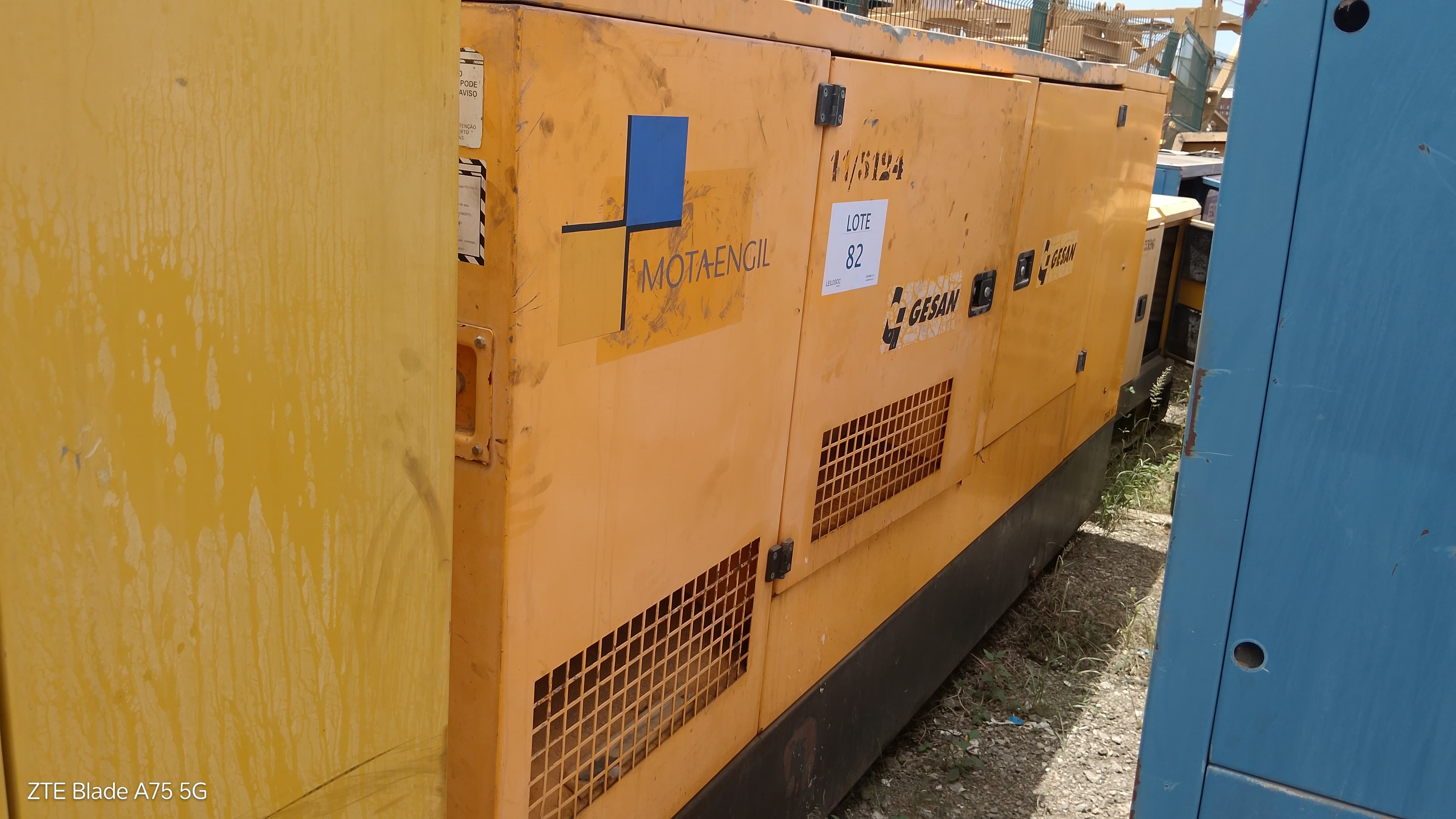 Gerador 150 Kva  GESAN  DVAS 165E (150 kVA)