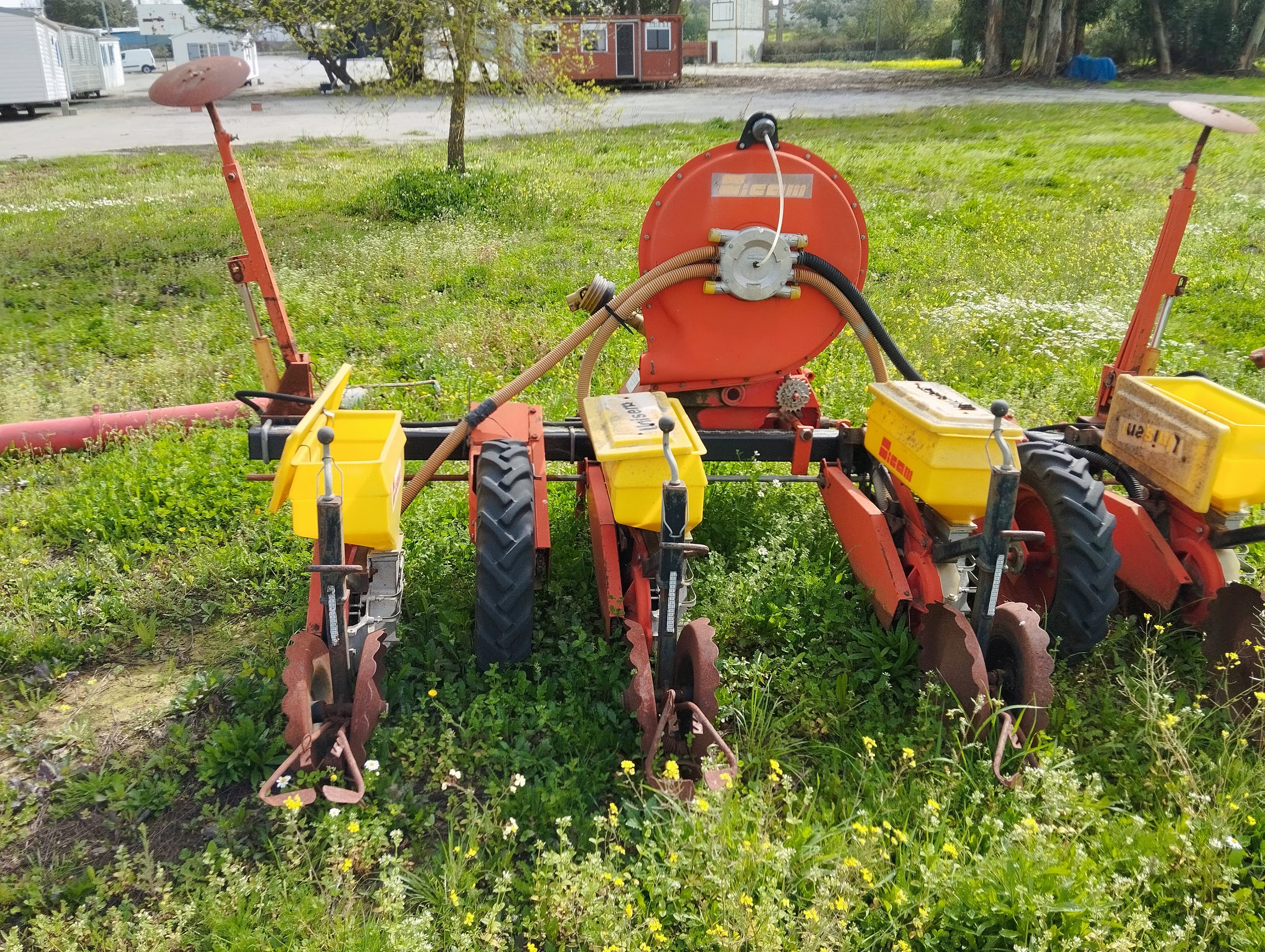 Semeador em linha