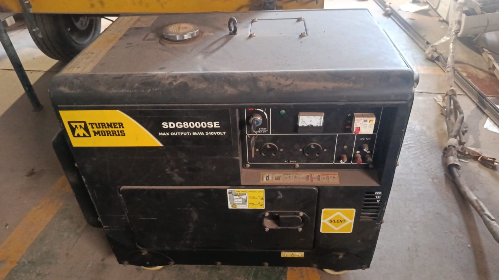 Gerador - Turner Morris SDG8000SE