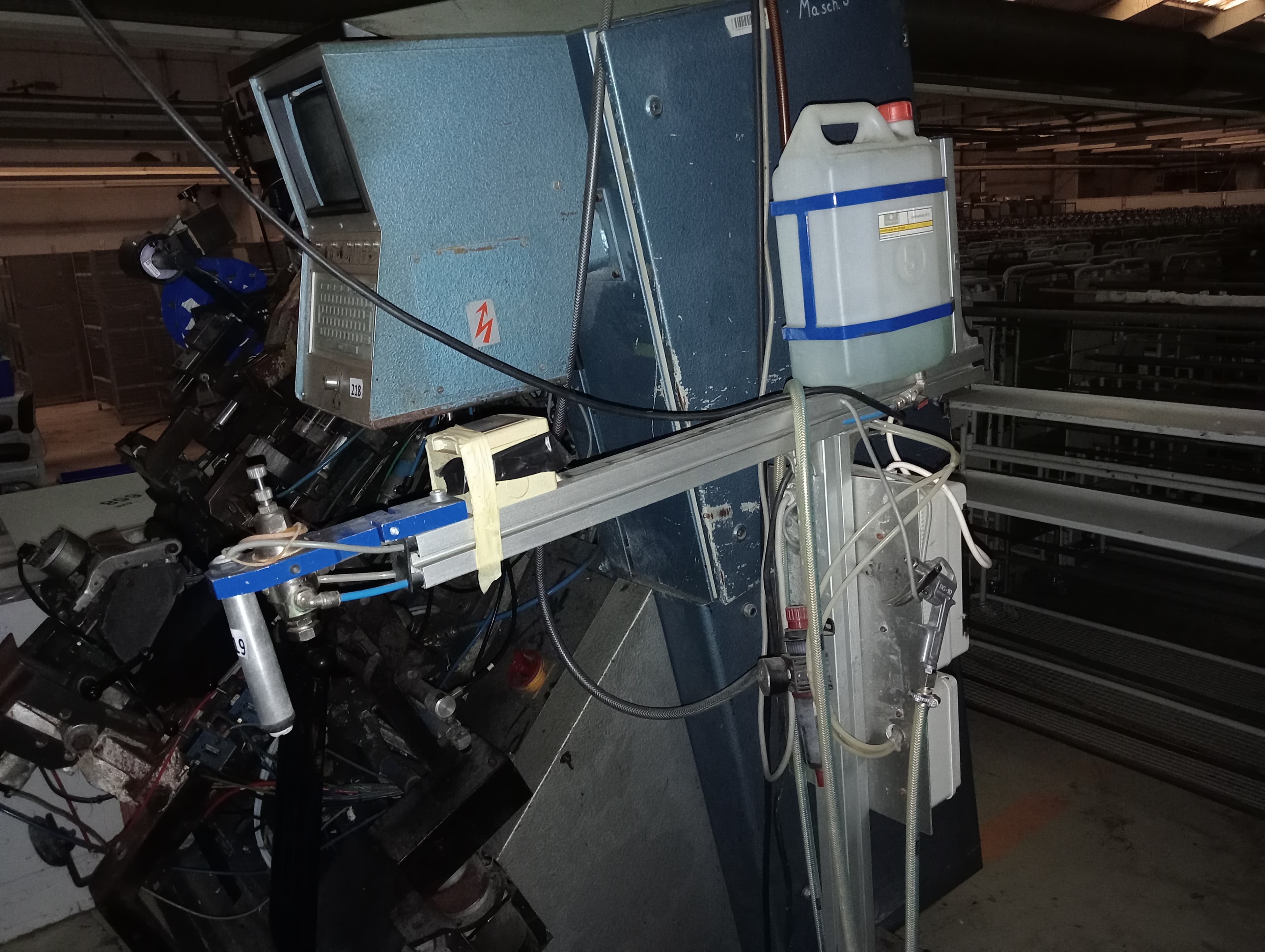 Máquina de Deitar Amaciador