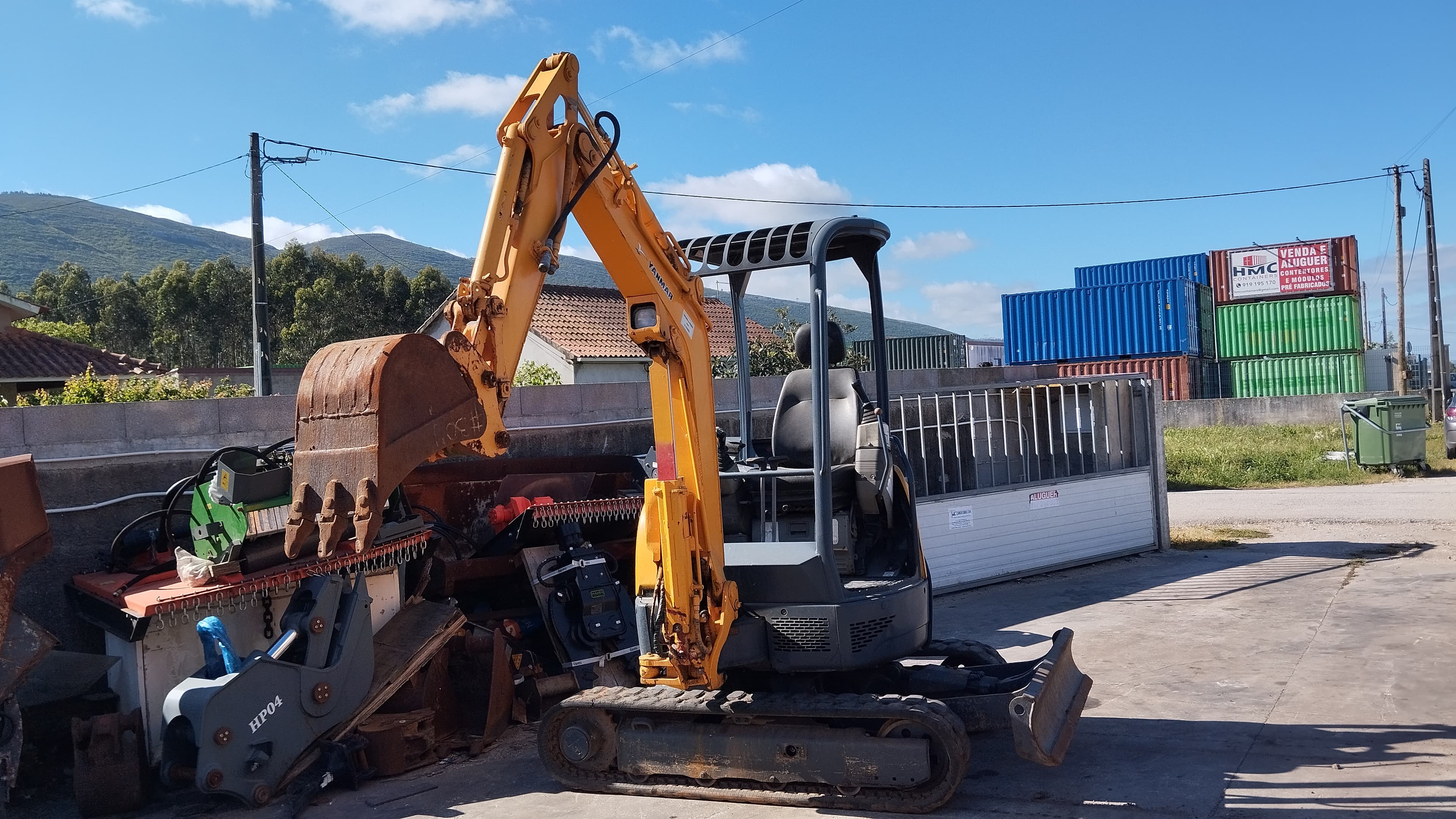 Mini giratória Yanmar Vio20 2013