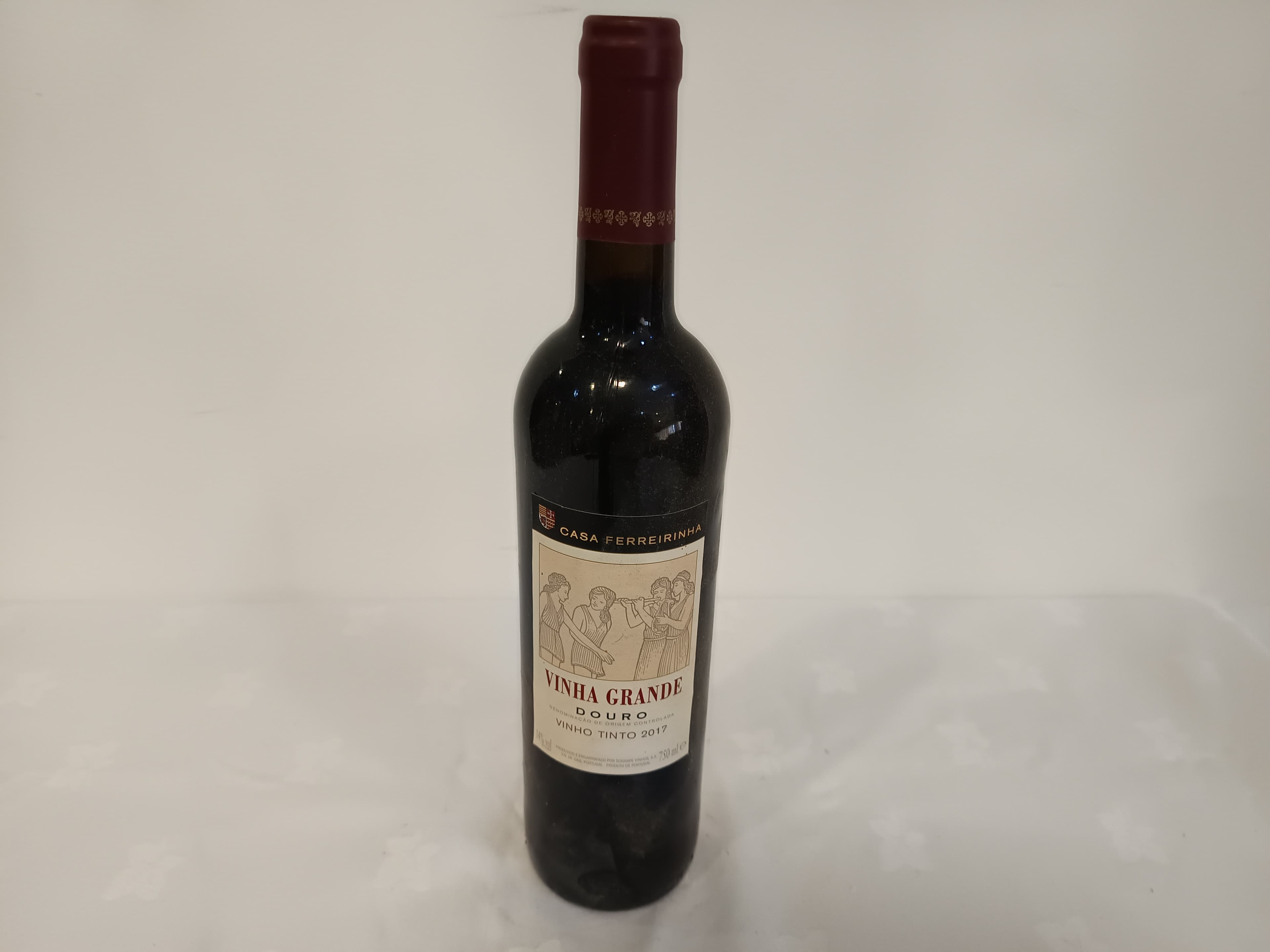 Garrafa de vinho tinto Vinha Grande Douro 2017