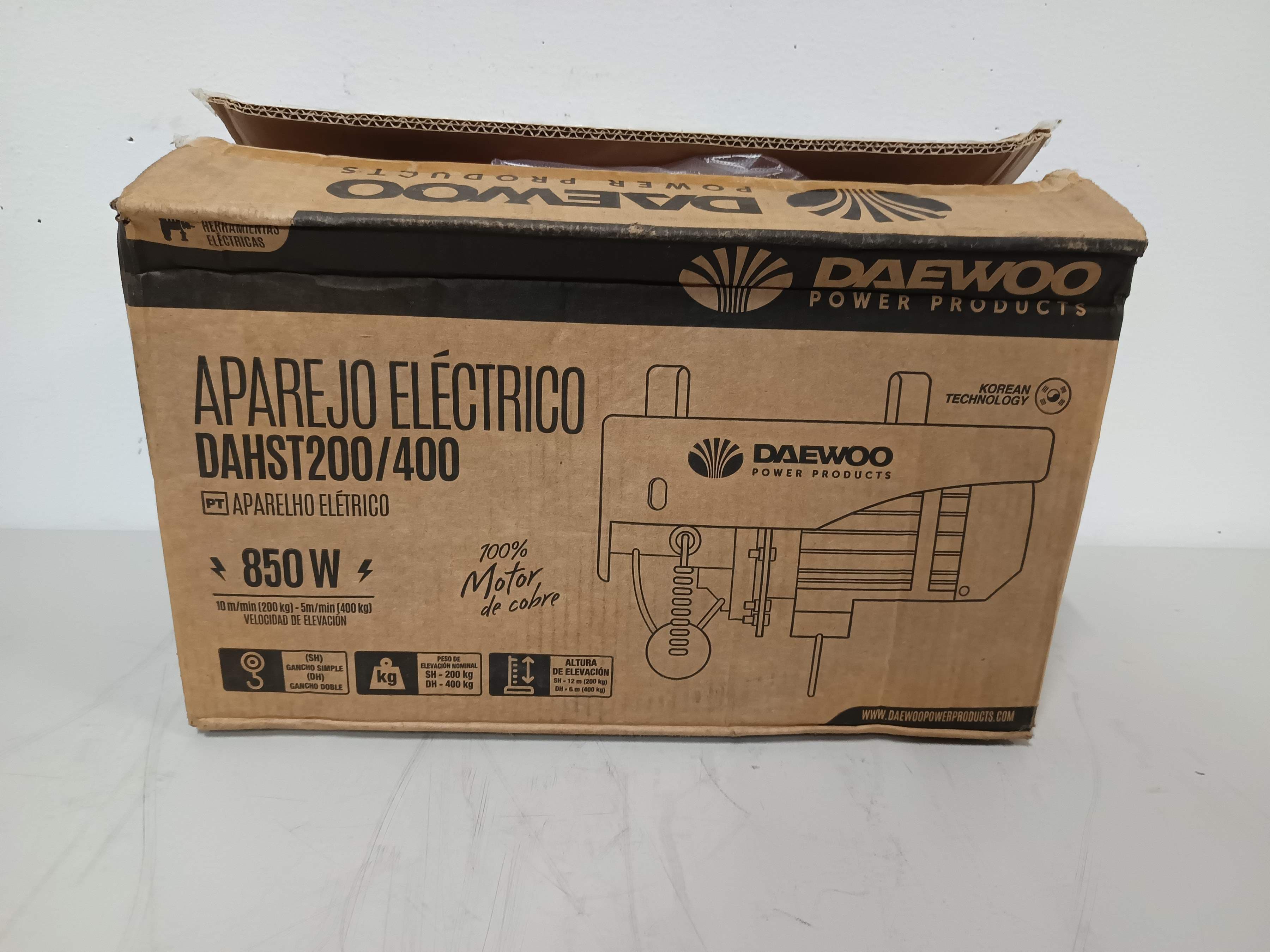 Guincho elétrico Daewoo