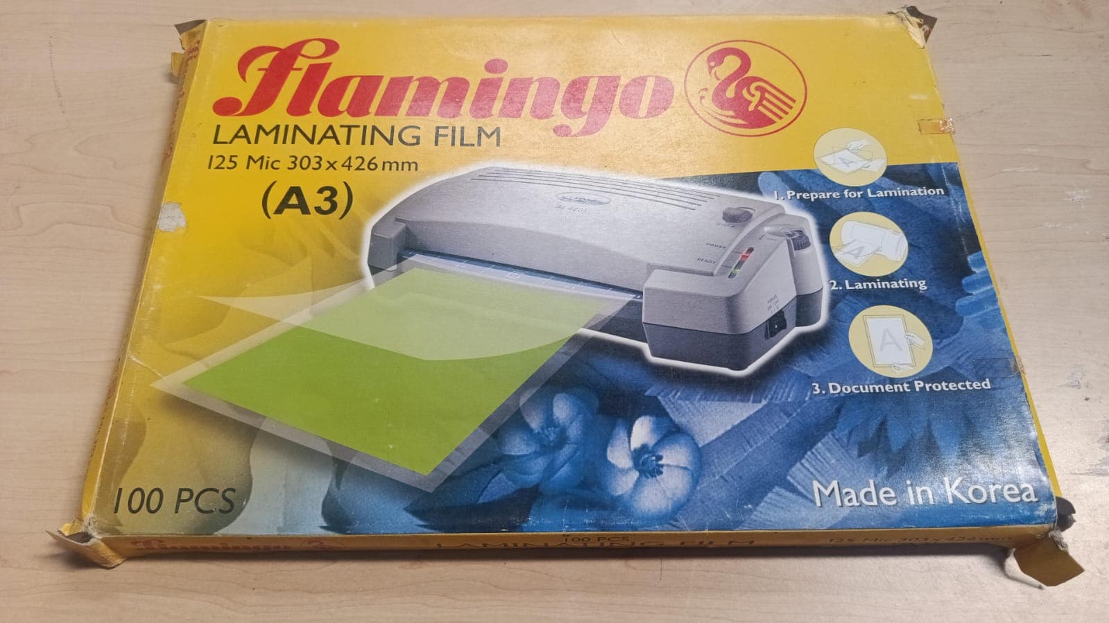 Papel de laminação - Flamingo
