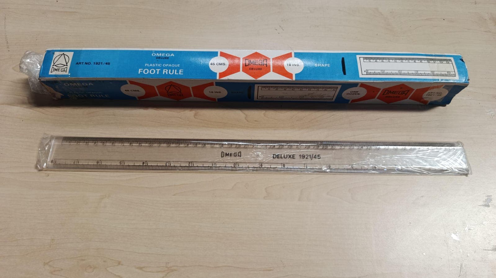Réguas de 45cm - Omega