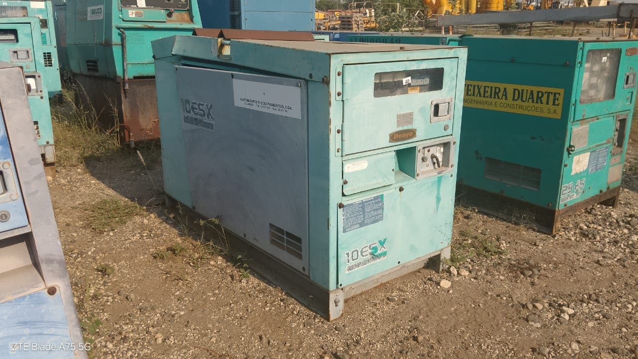 Gerador diesel 8KVA Denyo 10ESX