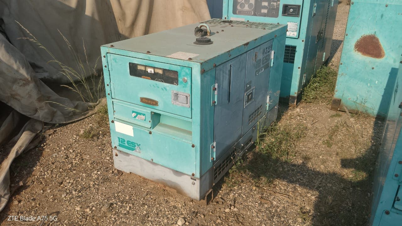 Gerador diesel 10,5KVA Denyo 12ESX