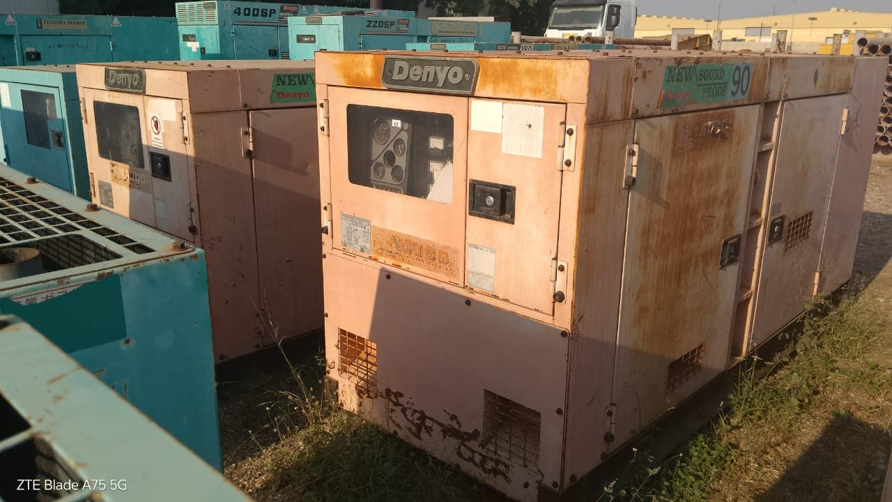 Gerador diesel 75KVA Denyo 90