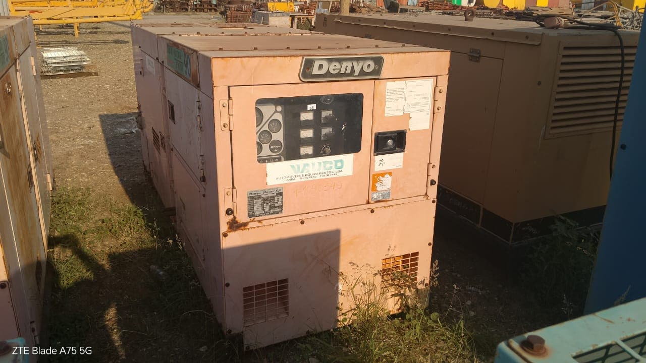 Gerador diesel 90KVA Denyo 90