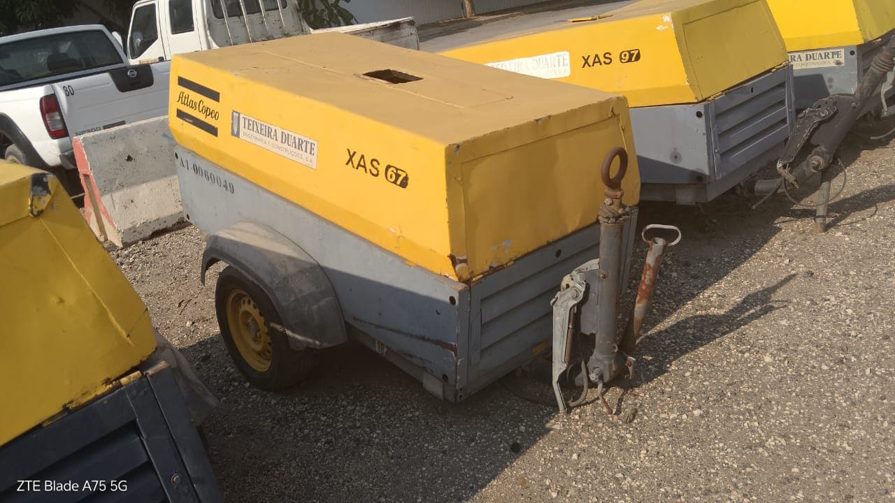 Compressor 7bar Atlas Copco XAS 67