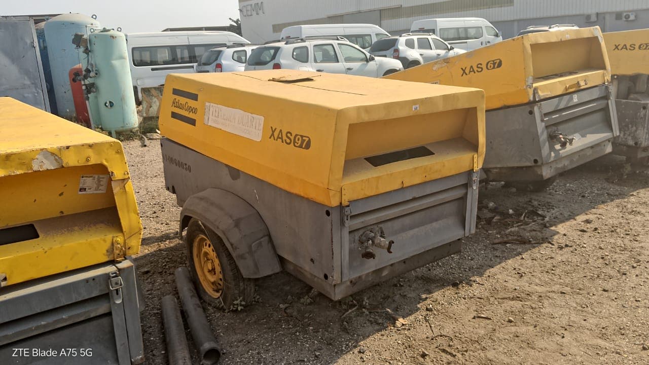 Compressor 7bar Atlas Copco XAS 97