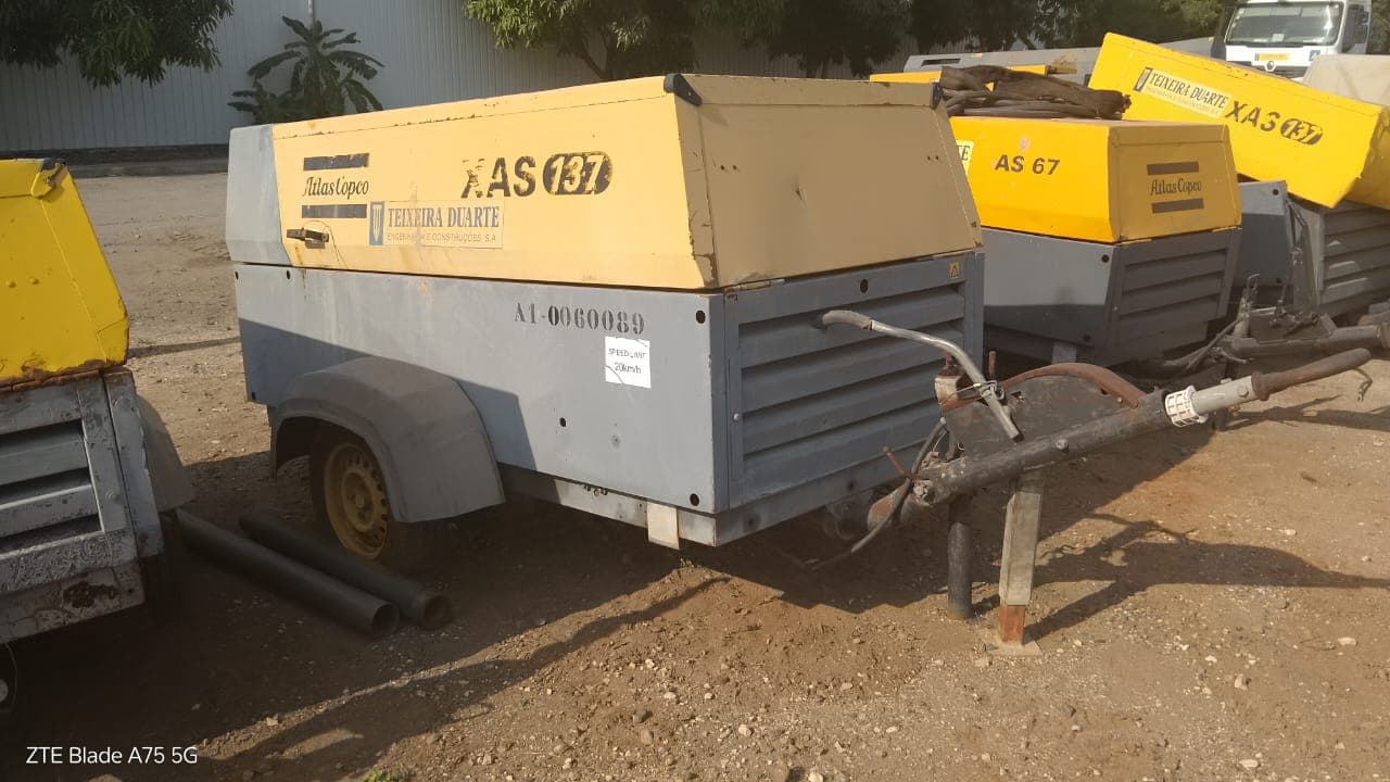 Compressor 7bar Atlas Copco XAS 137