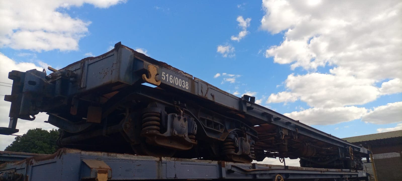 Vagão Plataforma 2JJAG - 1983