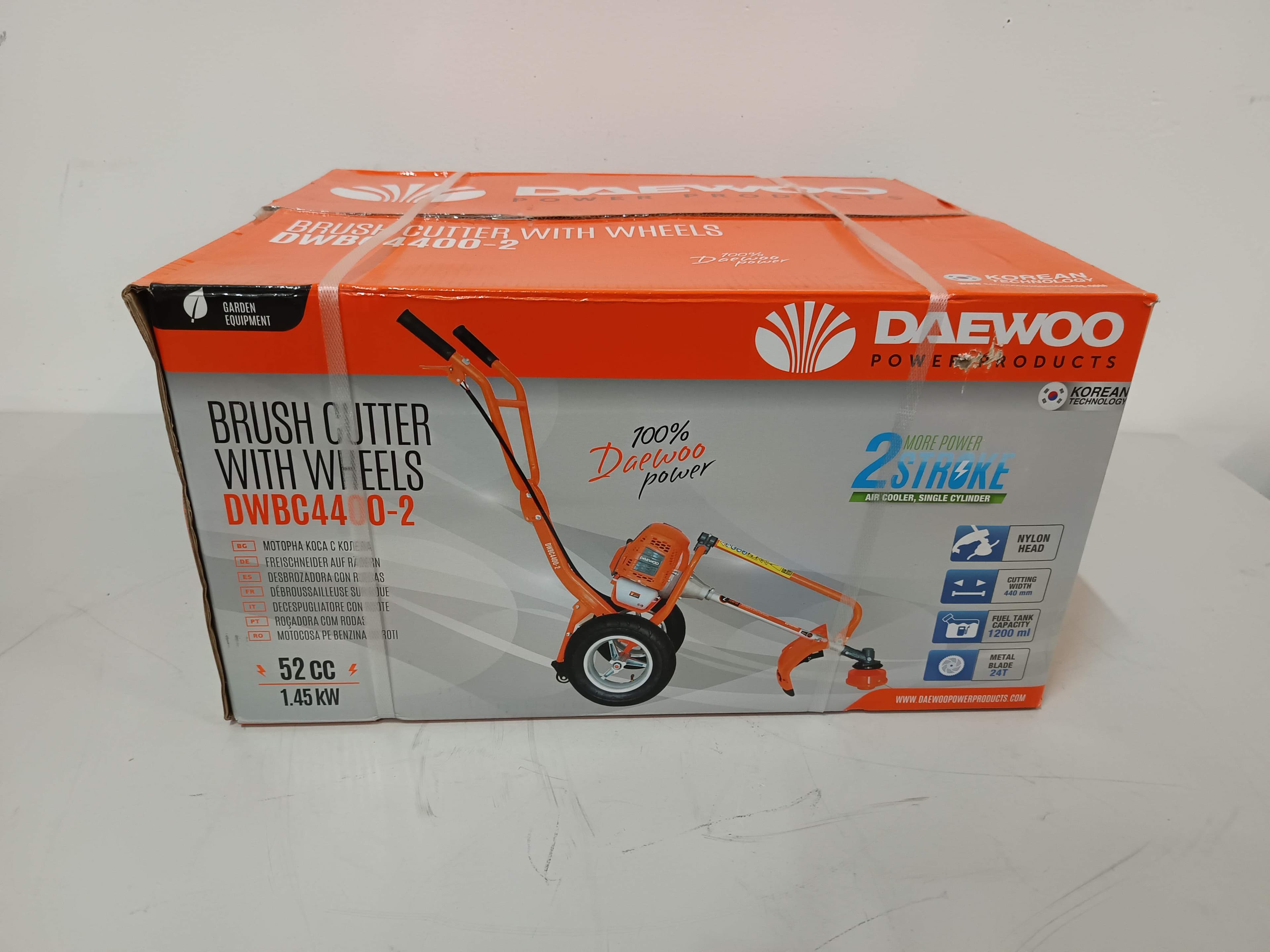Roçadora de rodas Daewoo