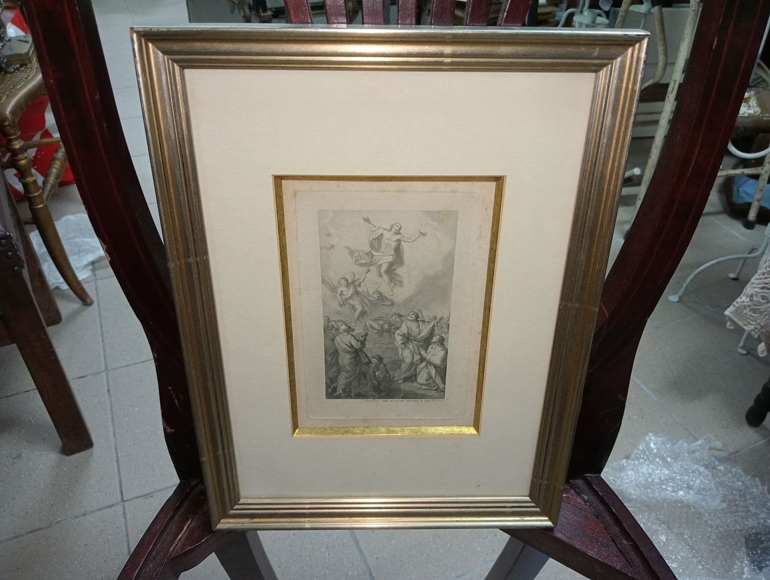 Azulejo de Paula Rego e Gravuras