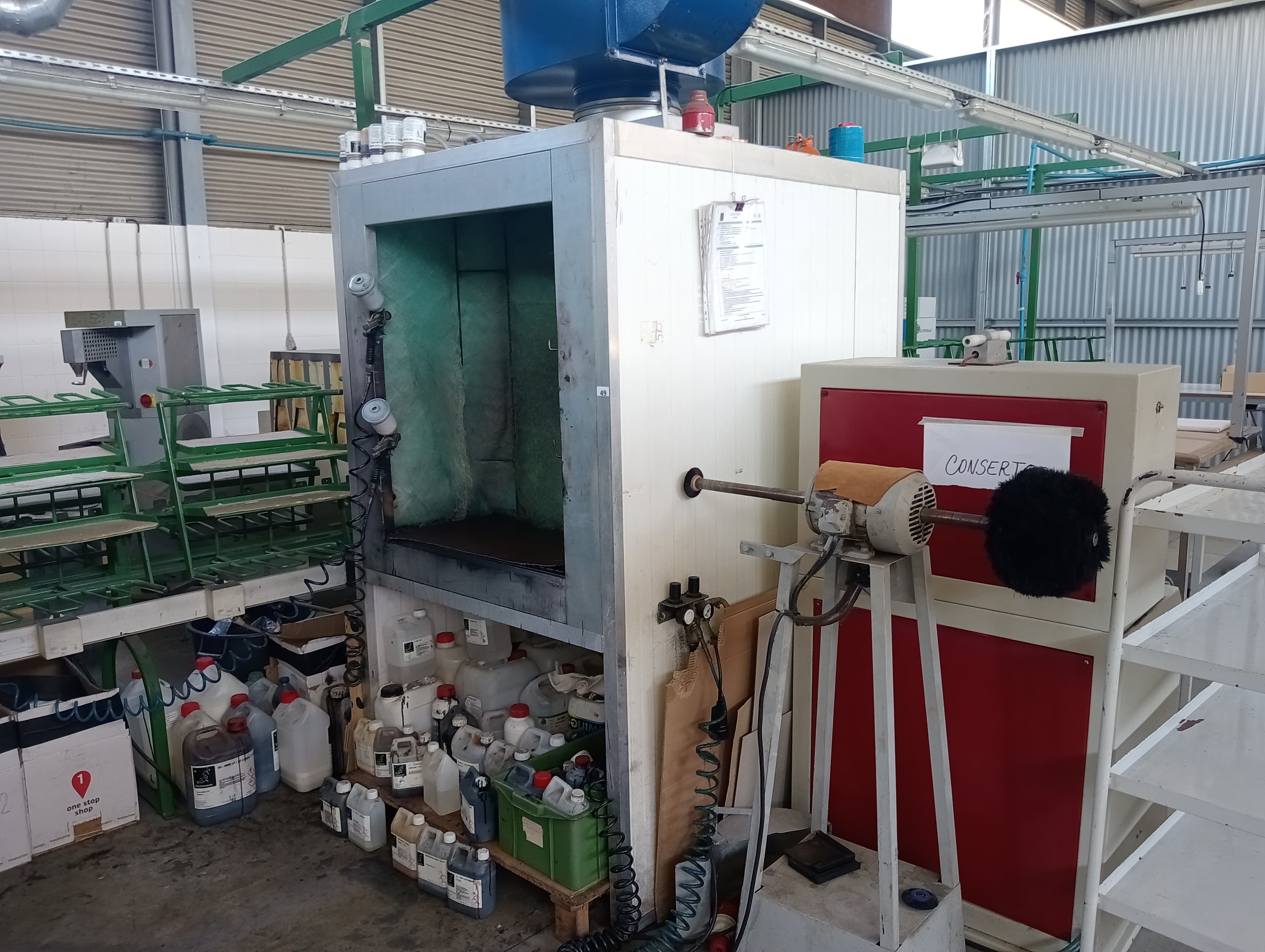 Cabine de Pintura Dupla
