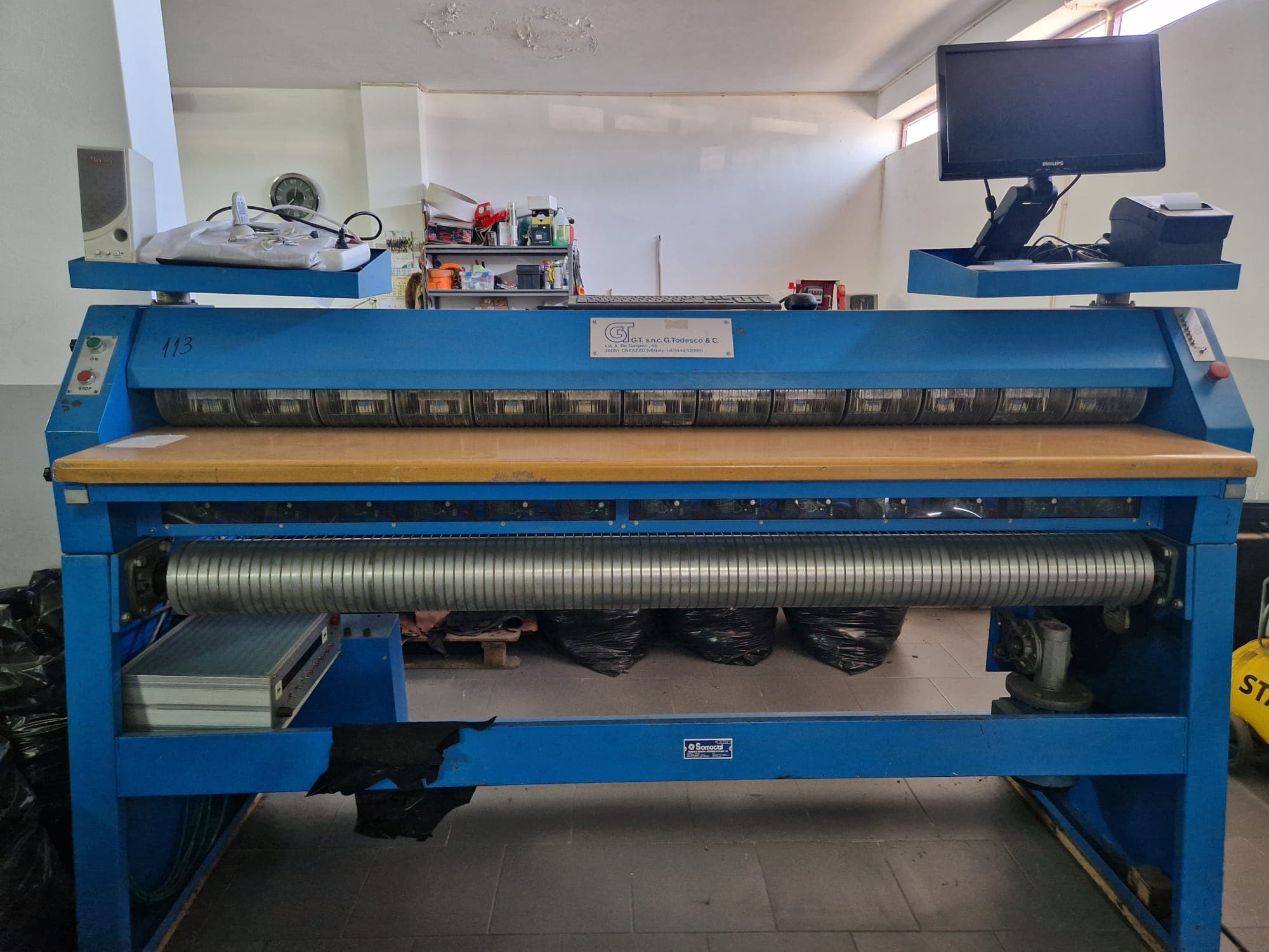 Máquina de Medir Peles/Couros
