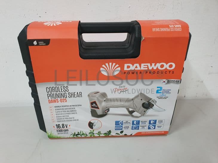 Tesoura de poda a bateria Daewoo