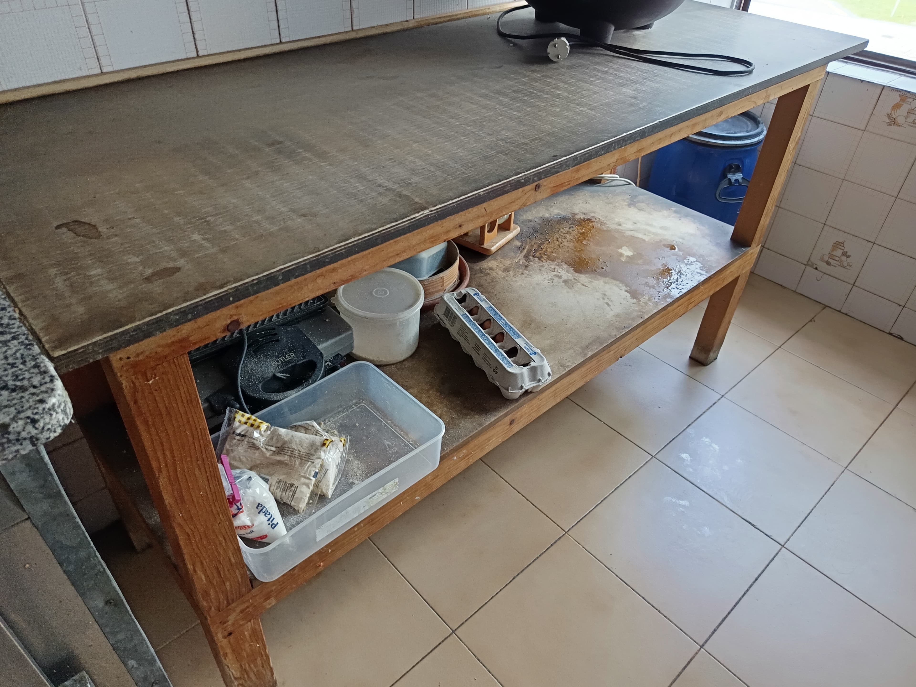 Bancada e tostadeira