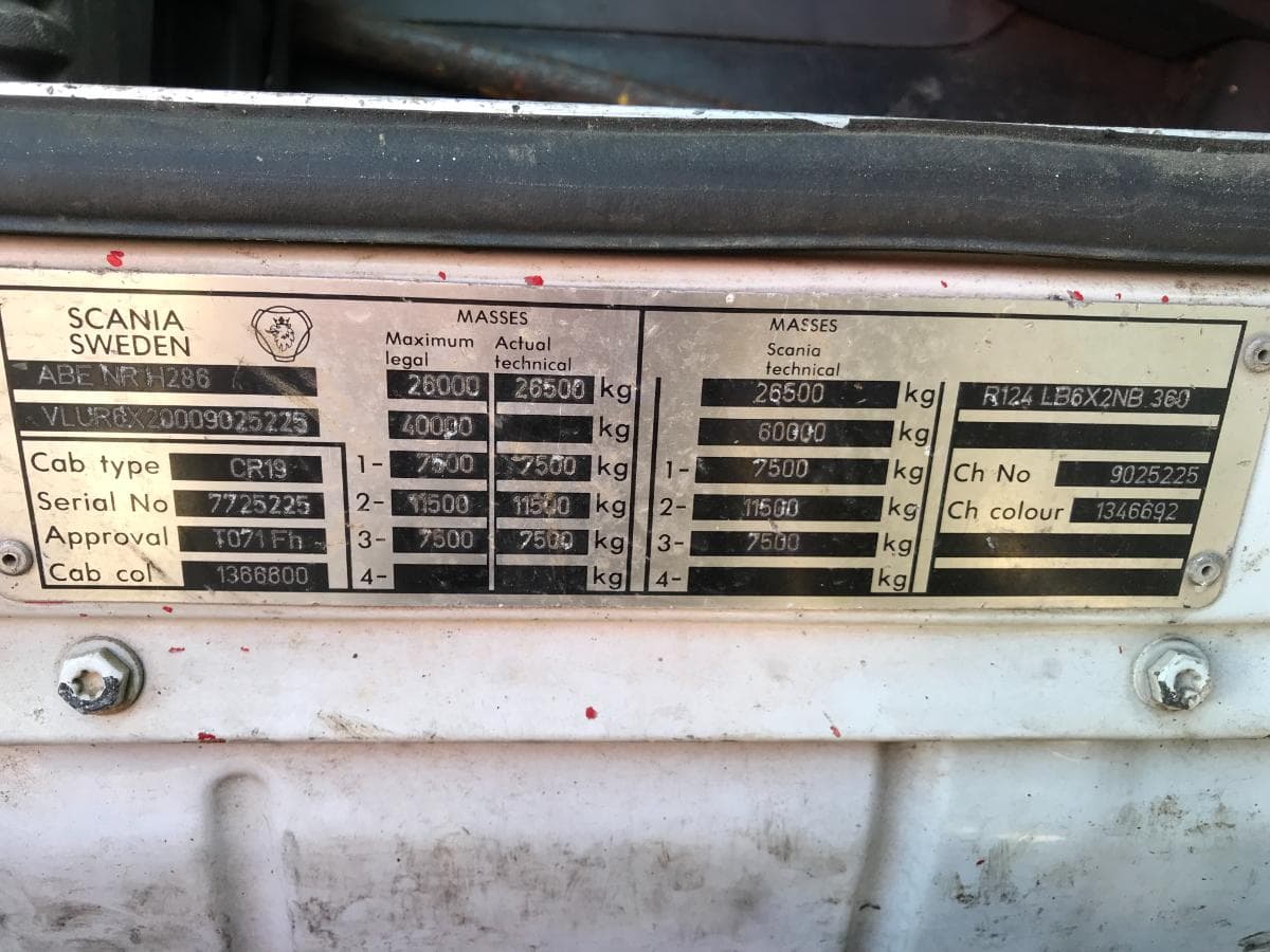 Scania 124L com Ampiroll · Ano 1997 — imagem 9