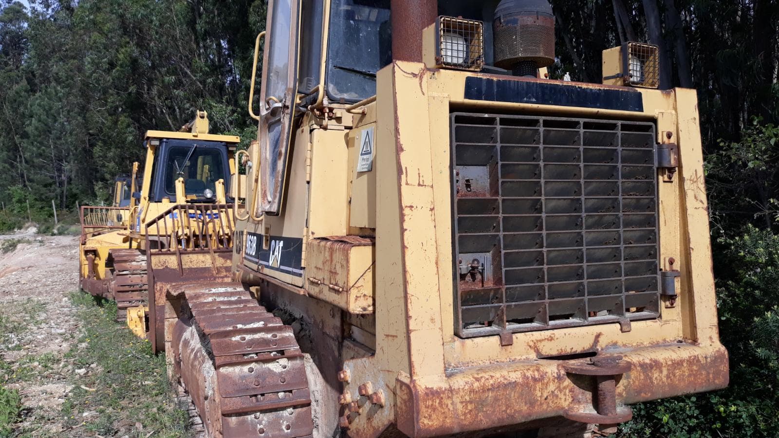 Máquina carregadora CAT — imagen 3