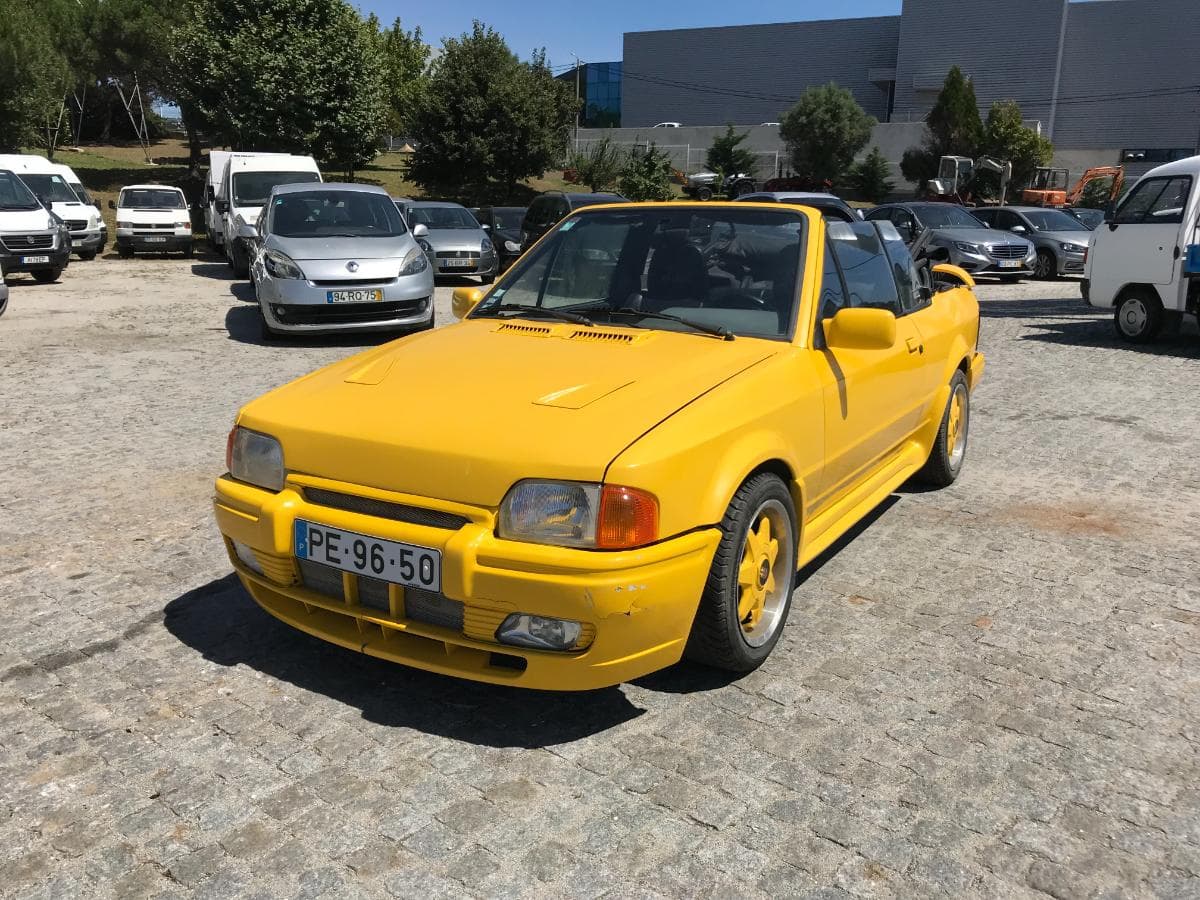 Ford Escort 1.4 Ghia Cabrio · Ano 1988 — imagen 3