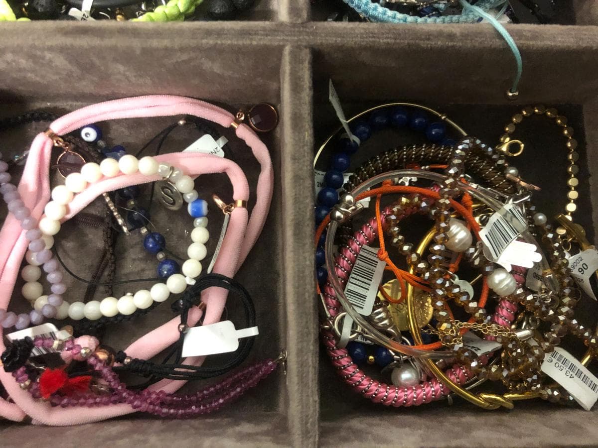 Bracelets en argent et autres matériaux — image 3