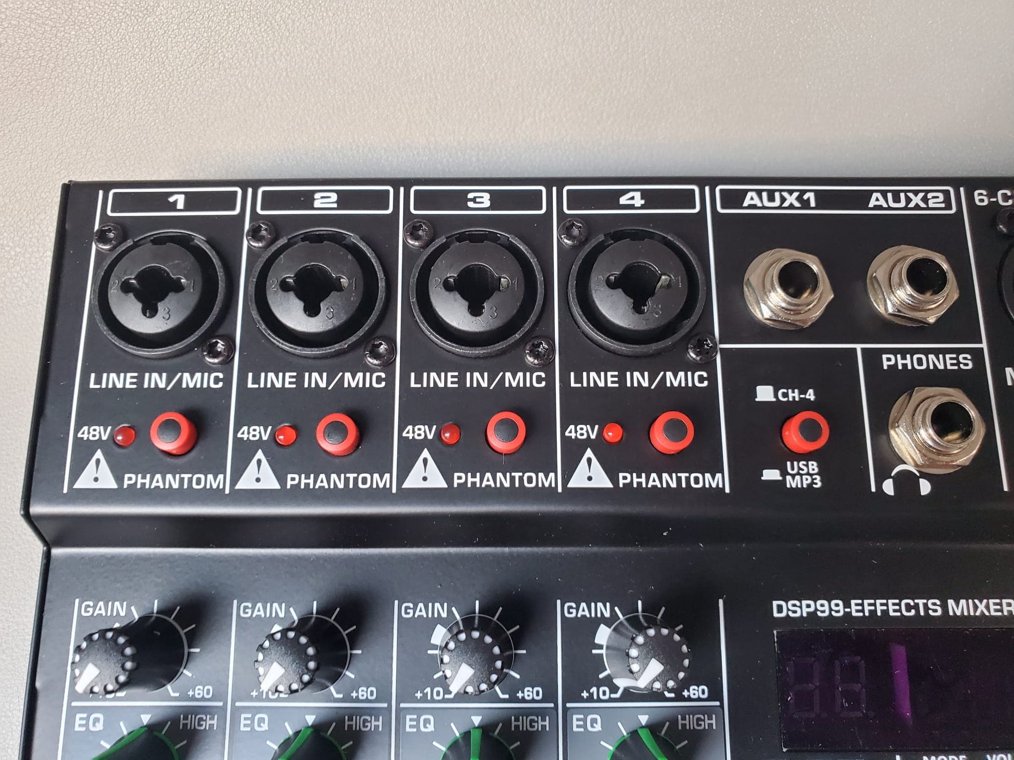 Mesa Mistura Profissional 6 Canais — imagem 8