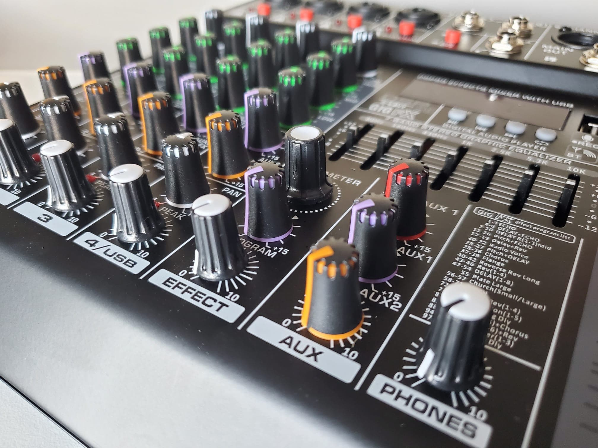 Mesa Mistura Profissional 6 Canais — imagem 7
