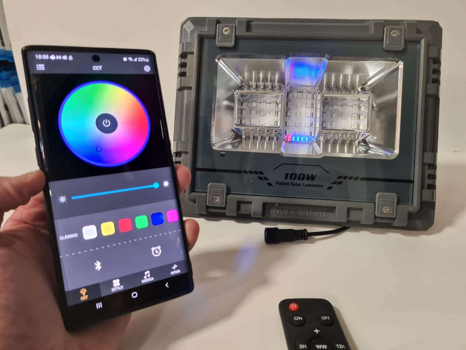 Foco Led e Painel Solar — image 6