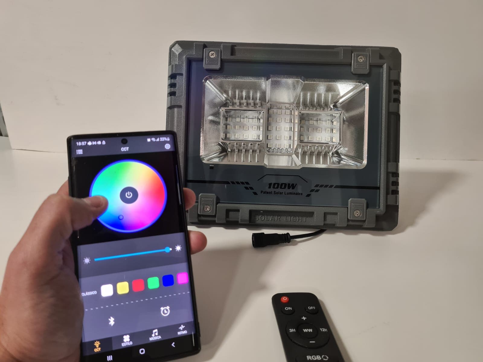 Foco Led e Painel Solar — image 4