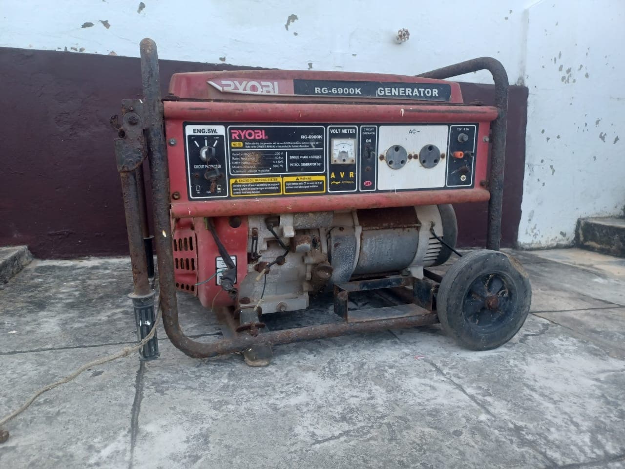 Gerador RYOBY RG-6900K — imagem 2