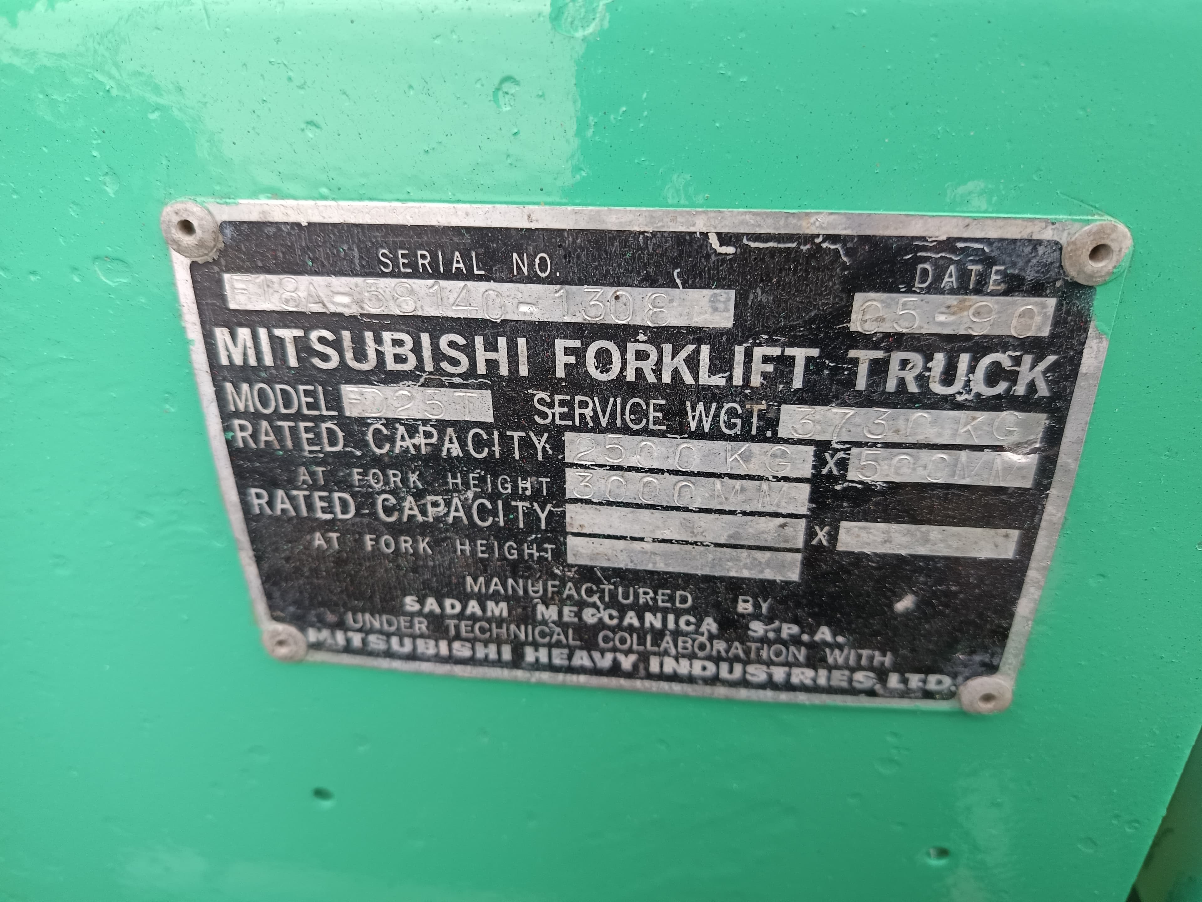 Empilhador Mitsubishi FD25T — imagen 12