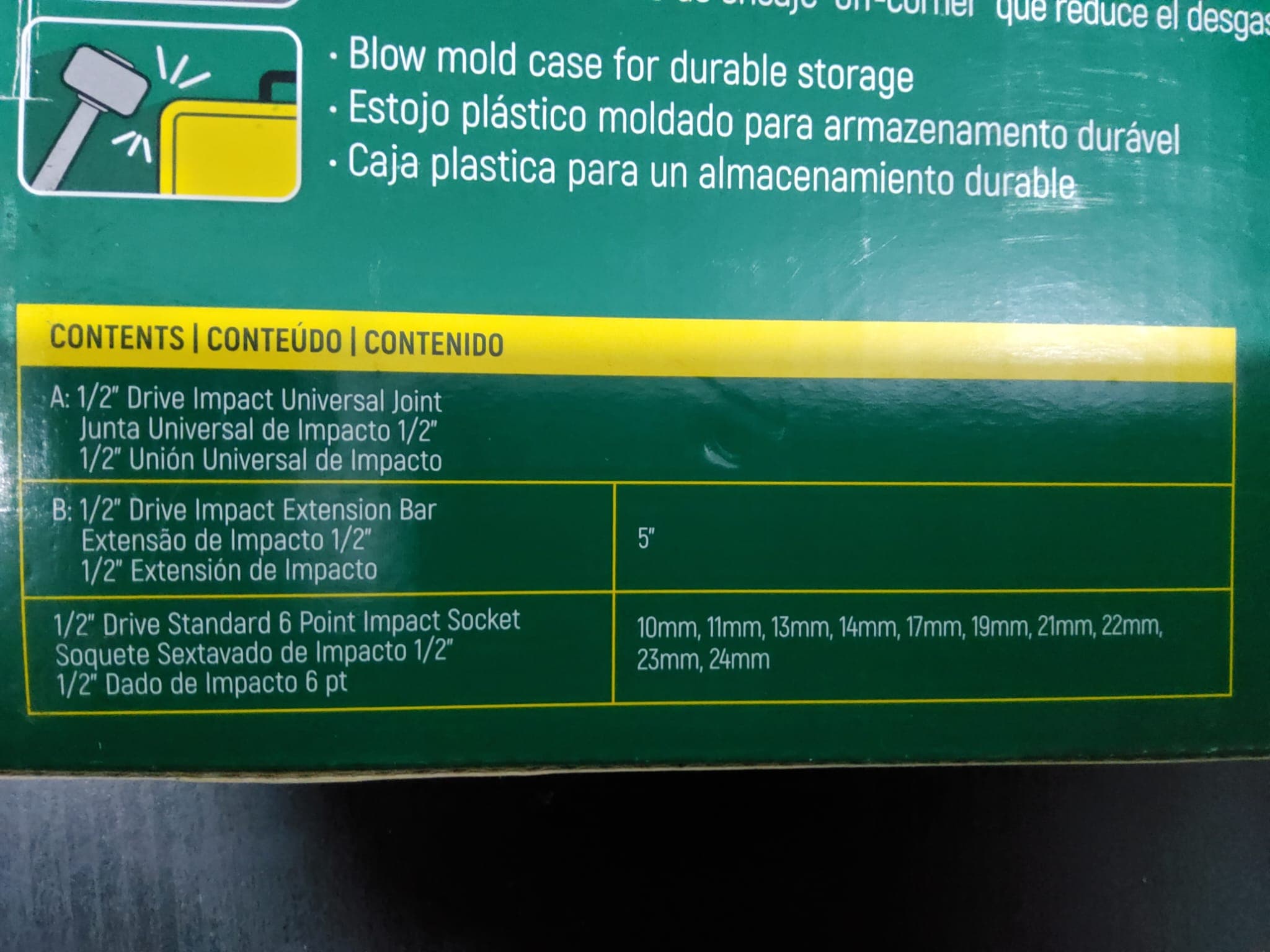 CHAVES IMPACTO MÉTRICAS 6 PONTOS DE 1/2" — image 3