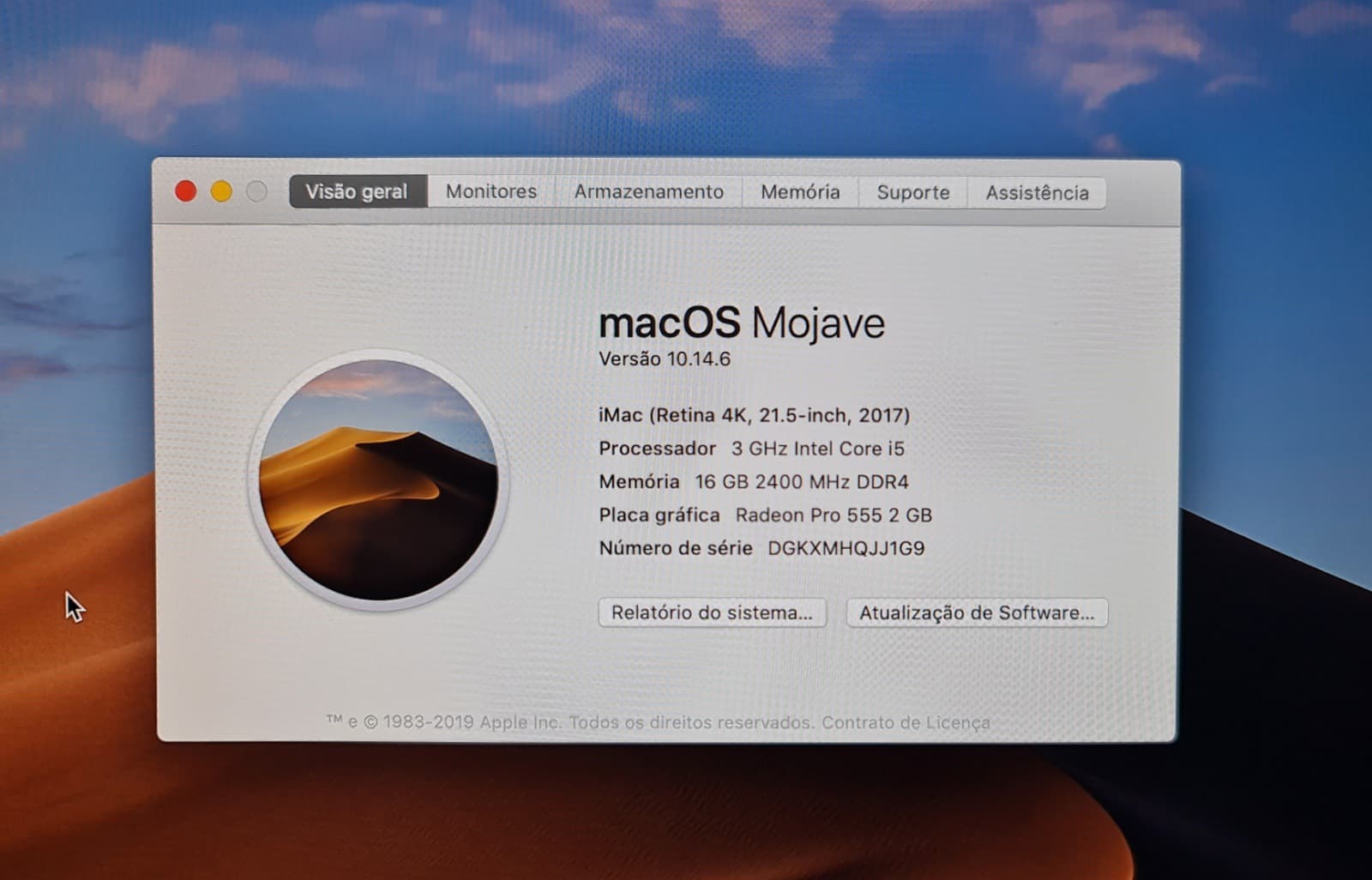 Ordenador Apple iMac A1418 — imagen 5