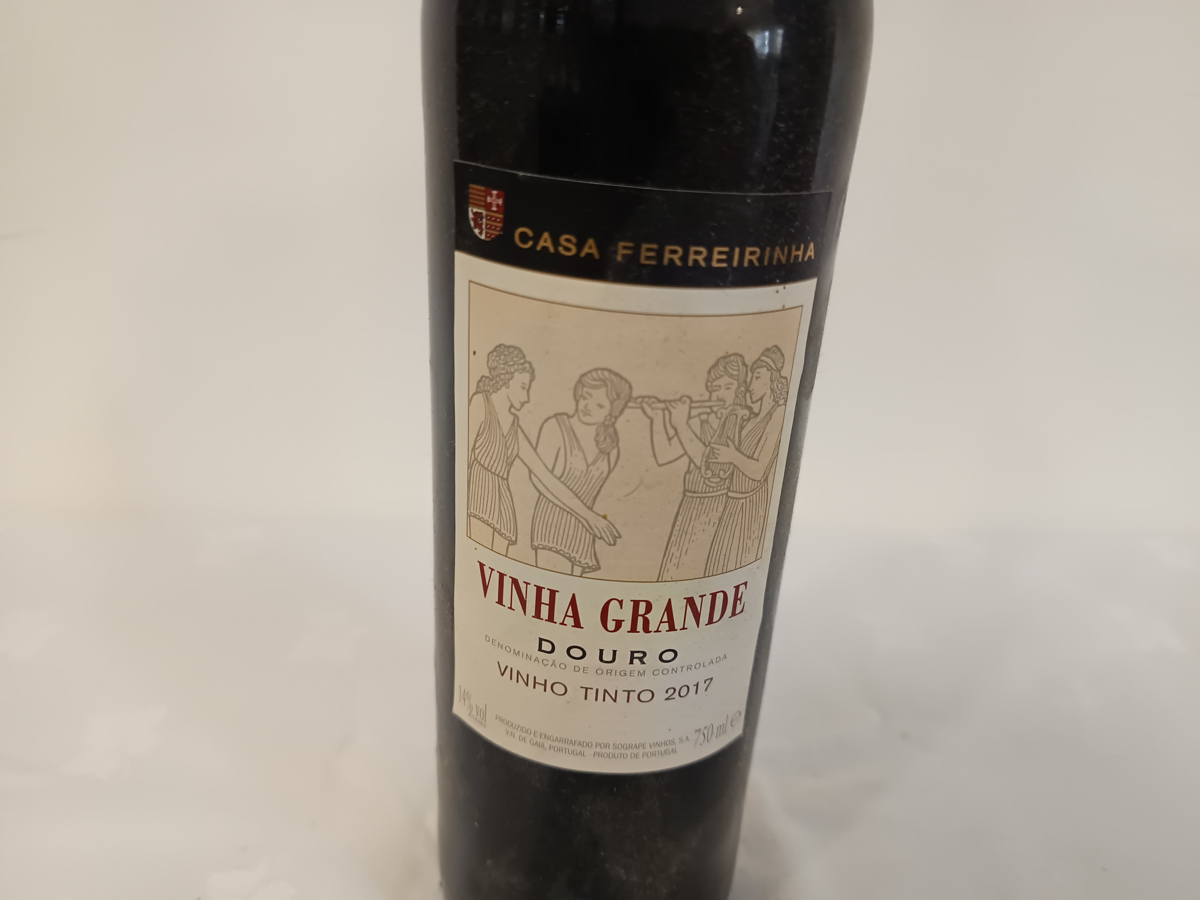 Garrafa de vinho tinto Vinha Grande Douro 2017 — imagem 2