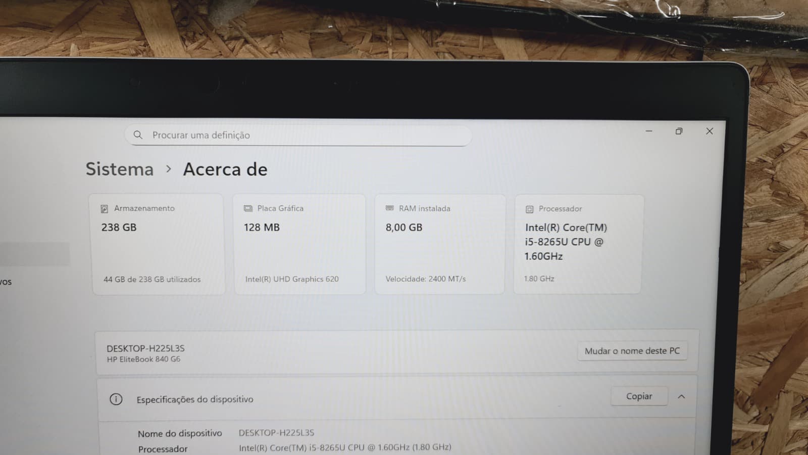 Computador portátil HP EliteBook 840 G6 — imagem 7