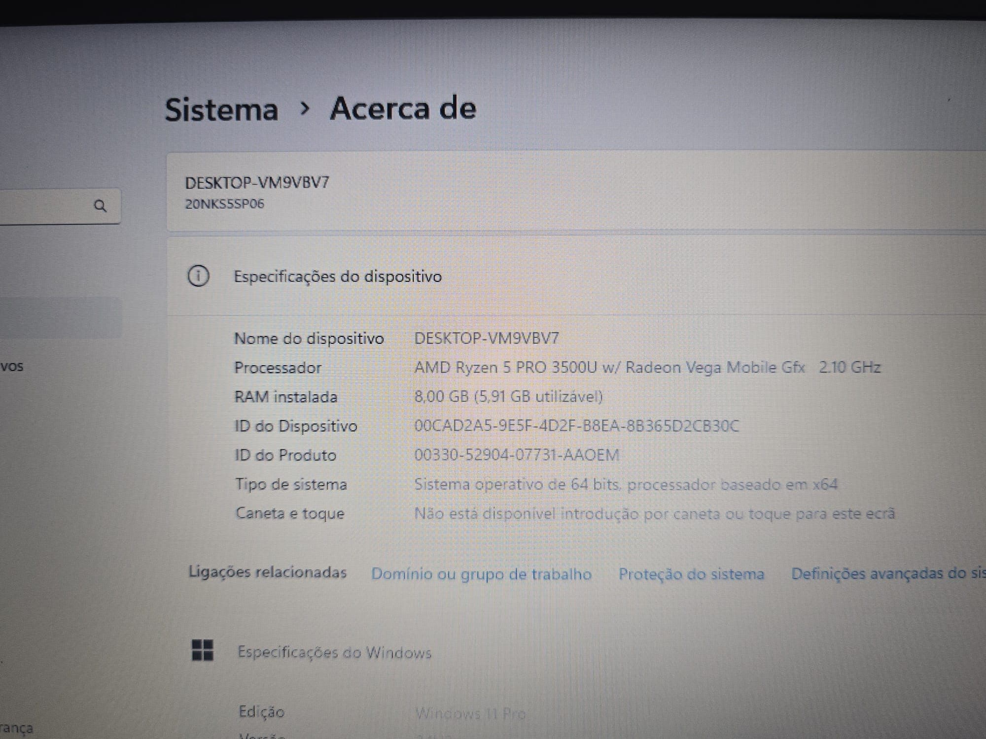 Computador portátil Lenovo Thinkpad T495 — imagem 9