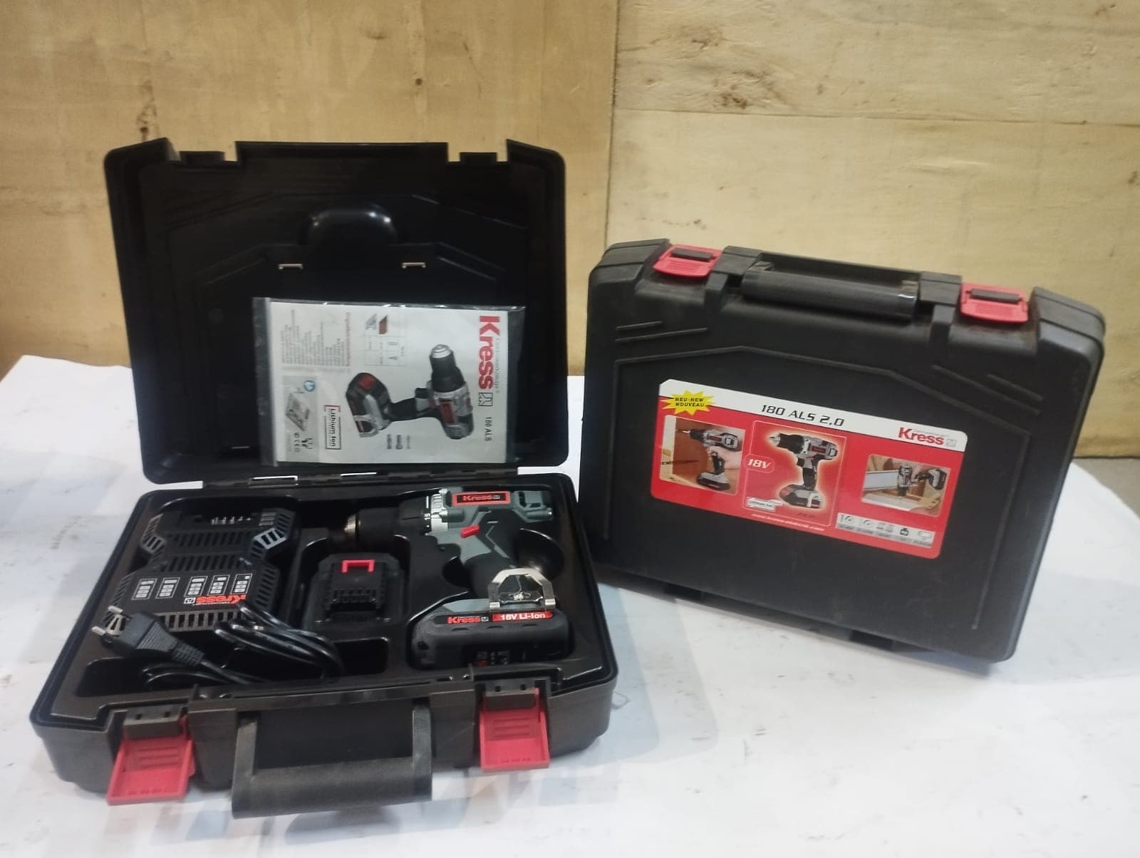 5 - Berbequim aparafusador 18V - 180 ALS 2.0