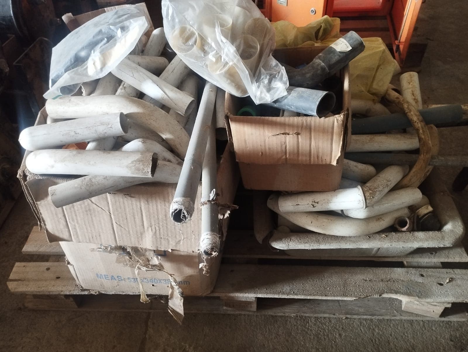 Material de canalização PVC