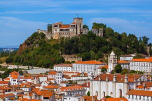 Castelo de Leiria construído no século XII.